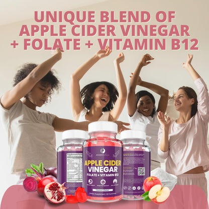Myo-Inositol Conception Fertility Prenatal Vitamins for Healthy Ovarian Function plus Apple Cider
