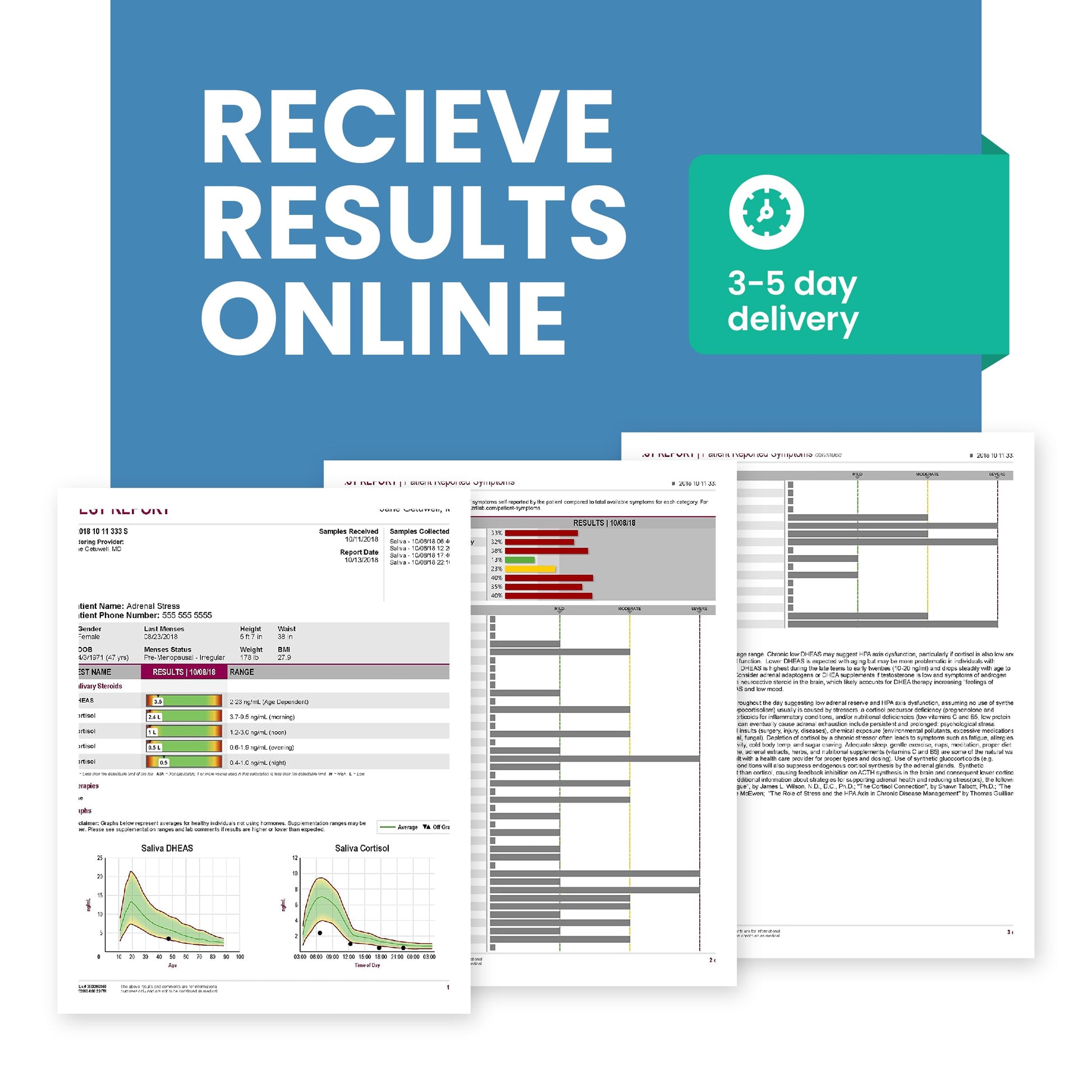 Estradiol (E2) & Progesterone (PG) | Saliva Hormone Test Kit for Women | Progesterone Deficiency OPTIMALHEALTH