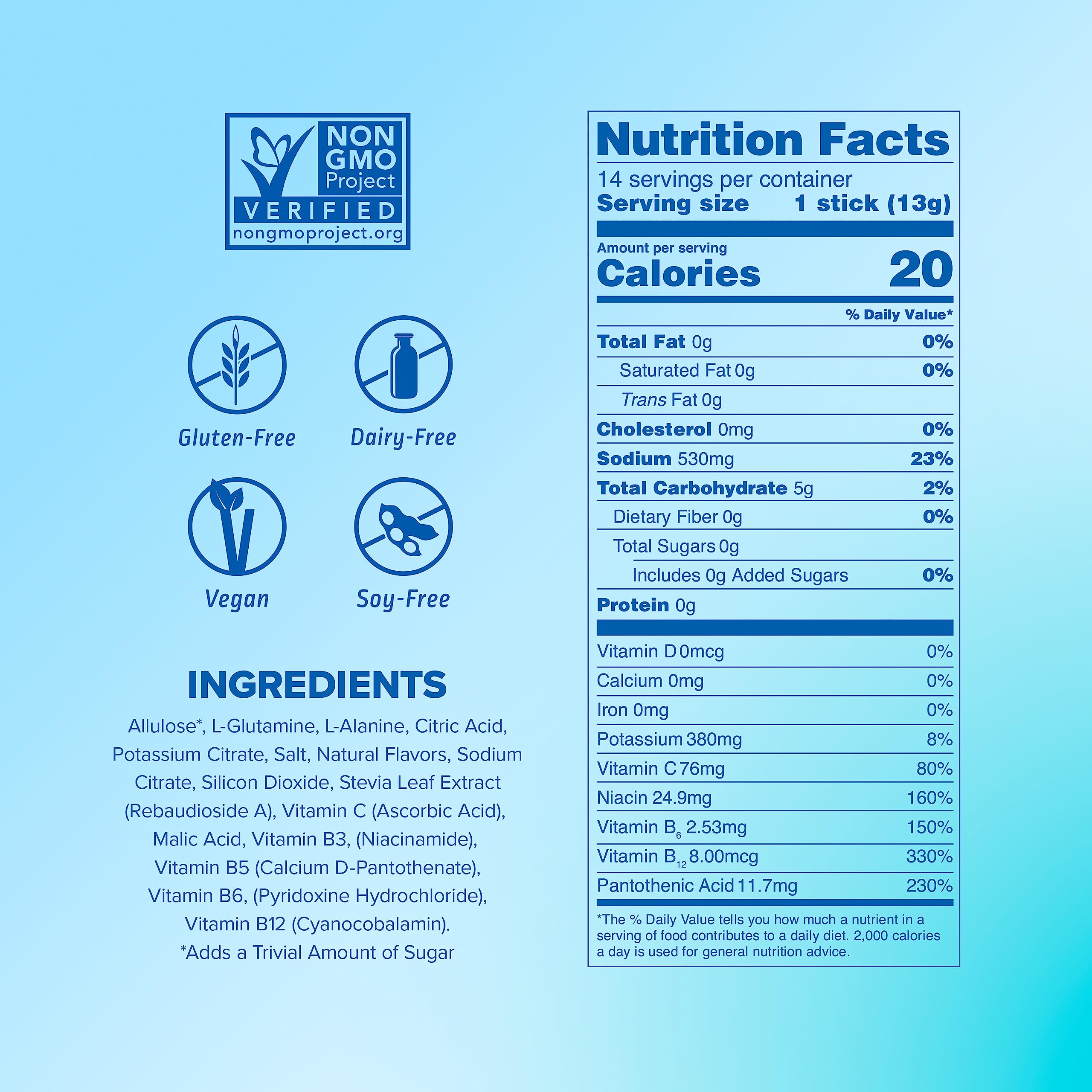 Liquid I.V. Sugar-Free Hydration Multiplier - Lemon Lime – Hydration Powder Packets  Liquid I.V.