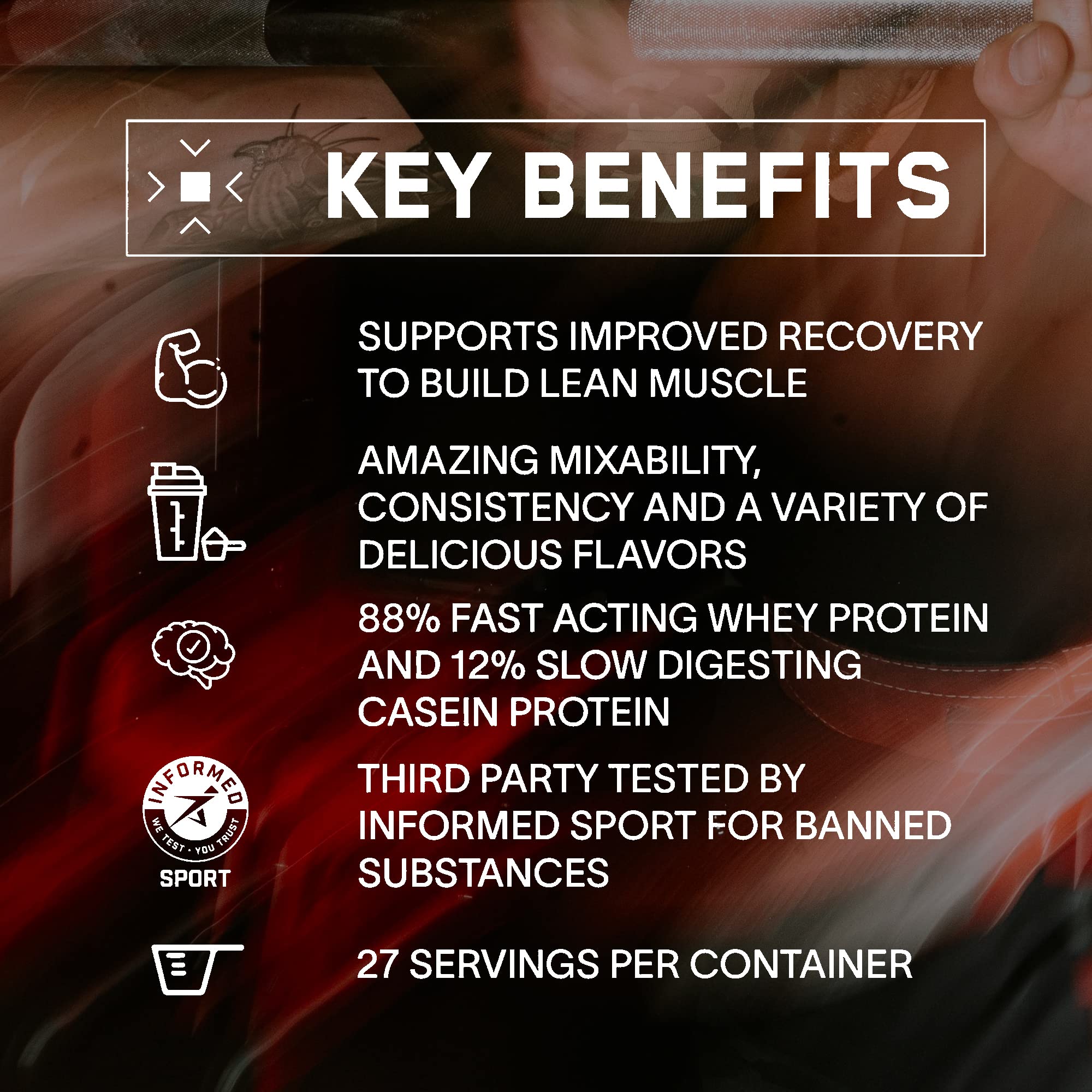 BARE PERFORMANCE NUTRITION, BPN Whey Protein Powder, Whey Protein Concentrate BARE PERFORMANCE NUTRITION