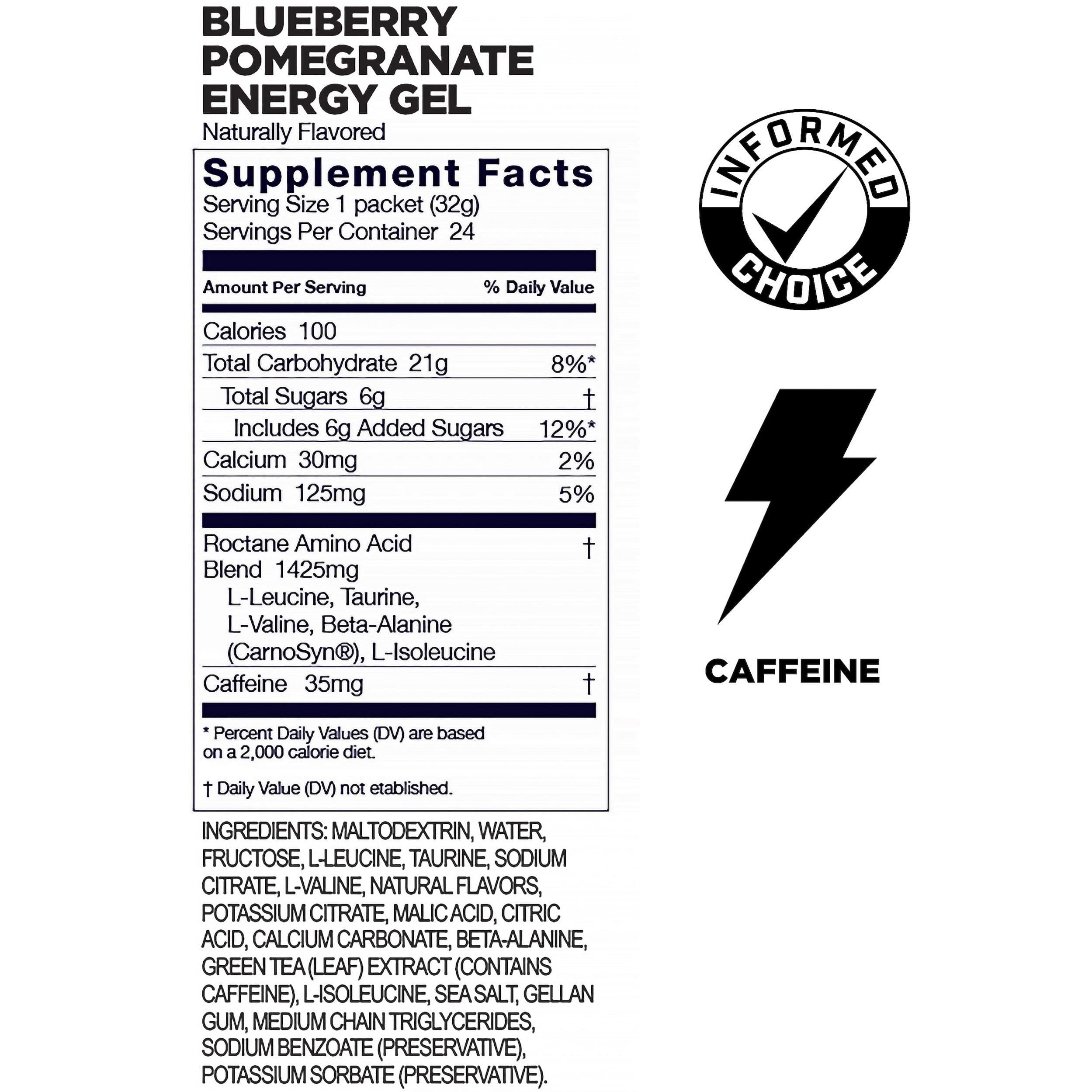 GU Energy Roctane Ultra Endurance Energy Gel, Quick On-The-Go Sports