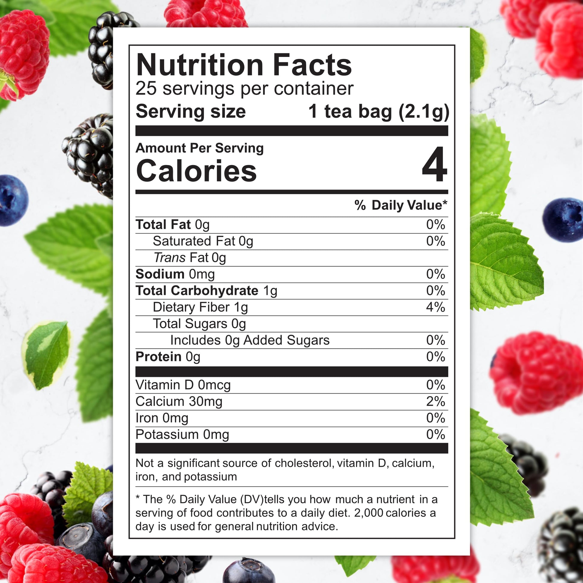 Total Tea Slimming Detox Tea for a Healthy Weight Support - Caffeine Free - Herbal Total Tea