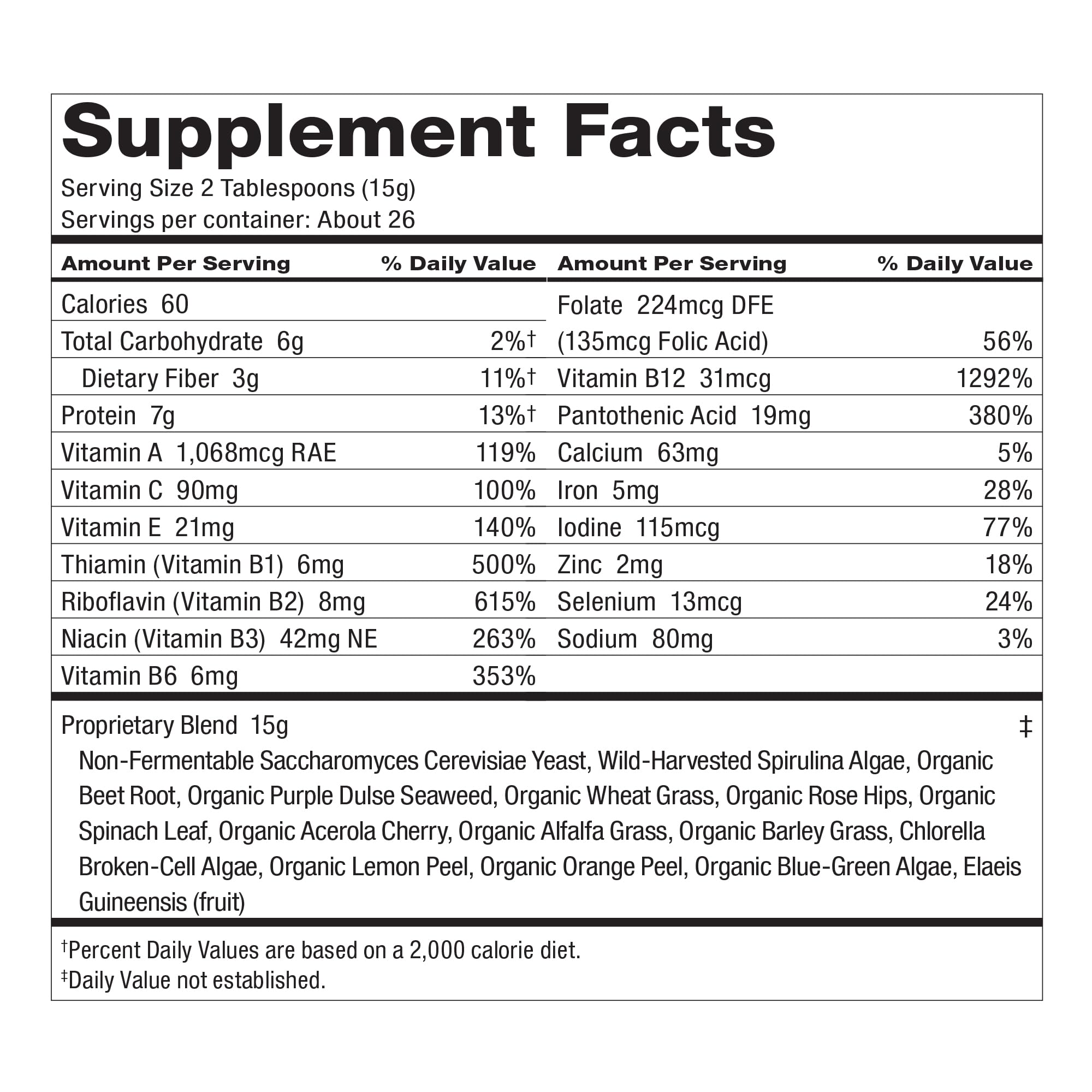 Dr. Schulze’s SuperFood Plus | Vitamin and Mineral Herbal Concentrate | Daily Nutrition Dr. Schulze's