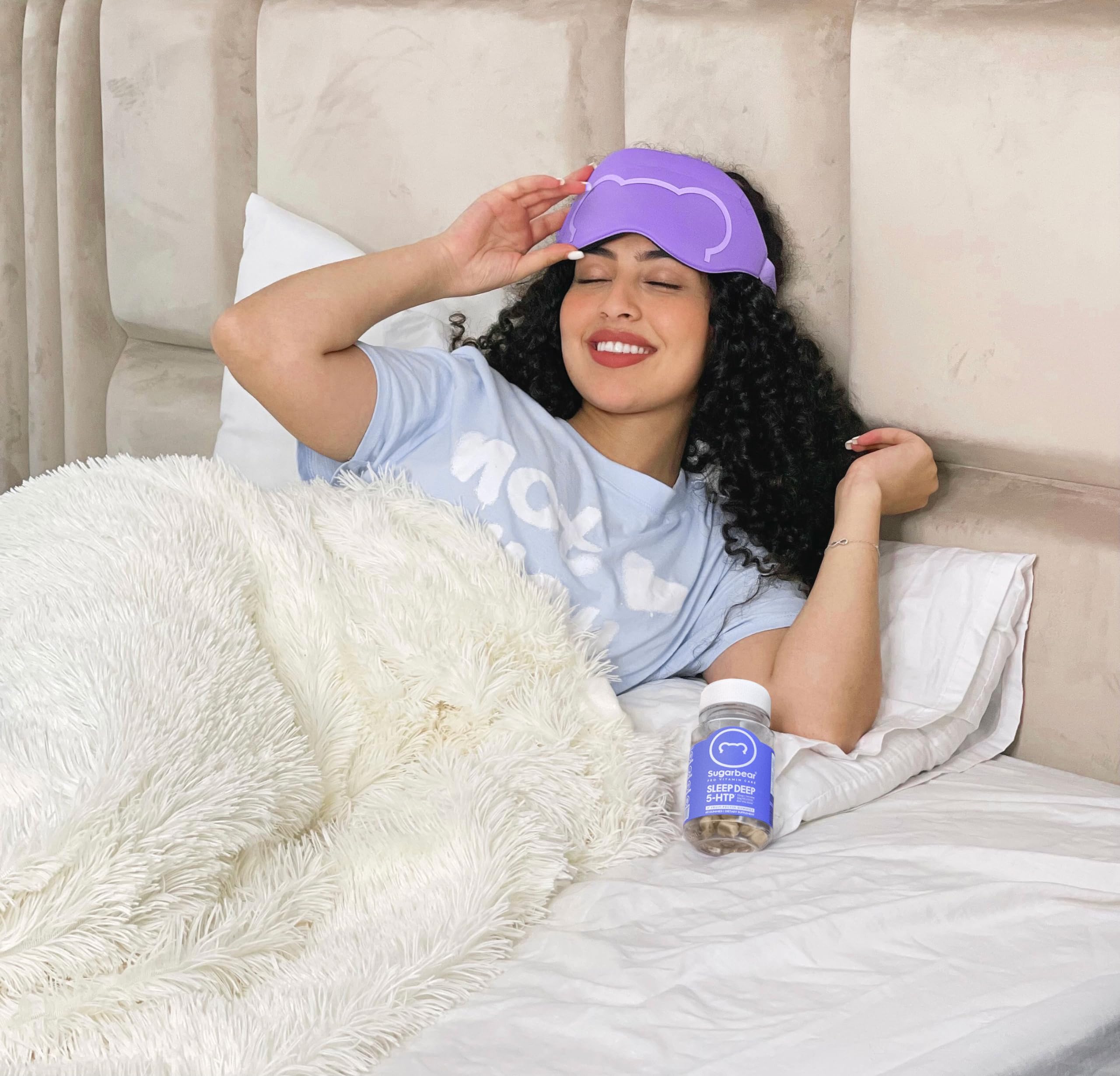 Sugarbear Sleep Aid Gummies for Adults with Melatonin 6mg, Magnesium SugarBearHair