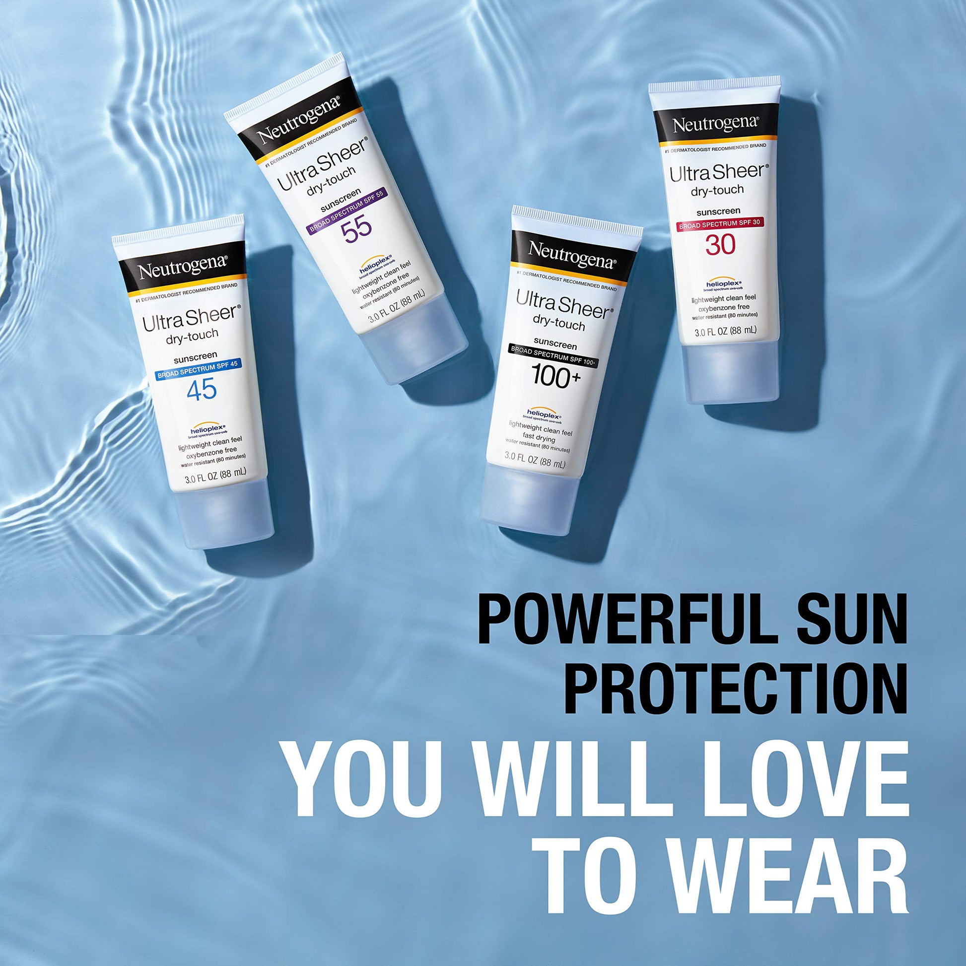 Neutrogena Ultra Sheer Dry-Touch Water Resistant and Non-Greasy Sunscreen Neutrogena