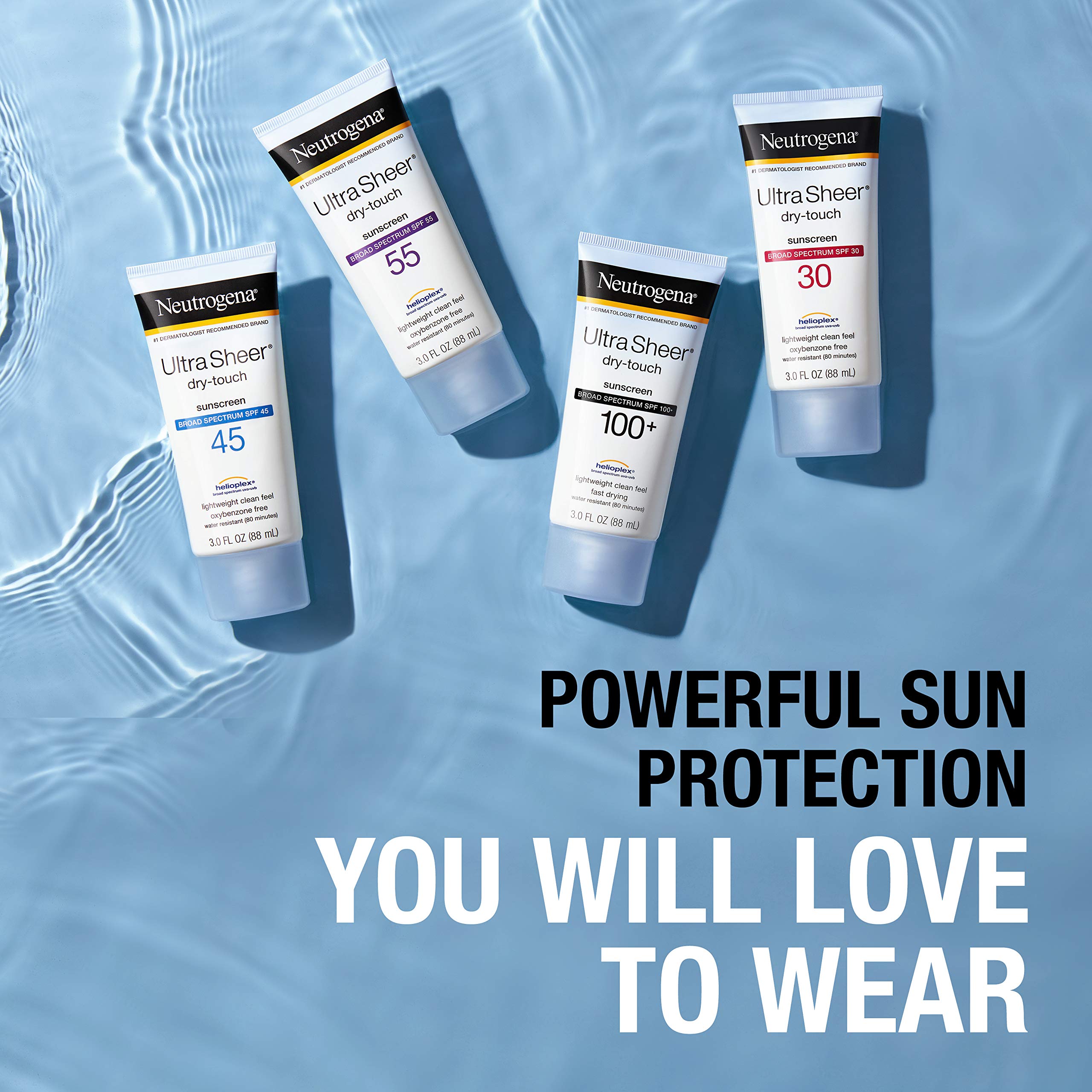 Neutrogena Ultra Sheer Dry-Touch Water Resistant and Non-Greasy Sunscreen Neutrogena