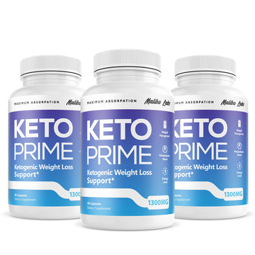 Keto Prime, Advanced Ketogenic Pill Shark Formula 1300mg, KetoPrime, Made in The USA