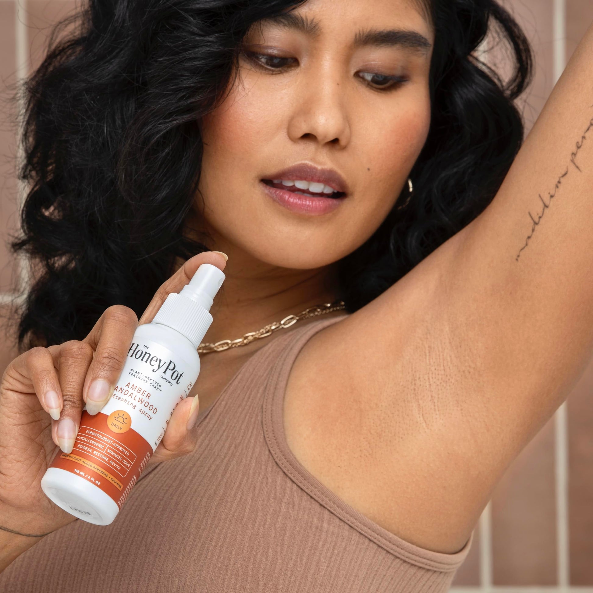 The Honey Pot Company - Refreshing and Restorative Panty and Body Plant-Derived Deodorant Spray The Honey Pot Company