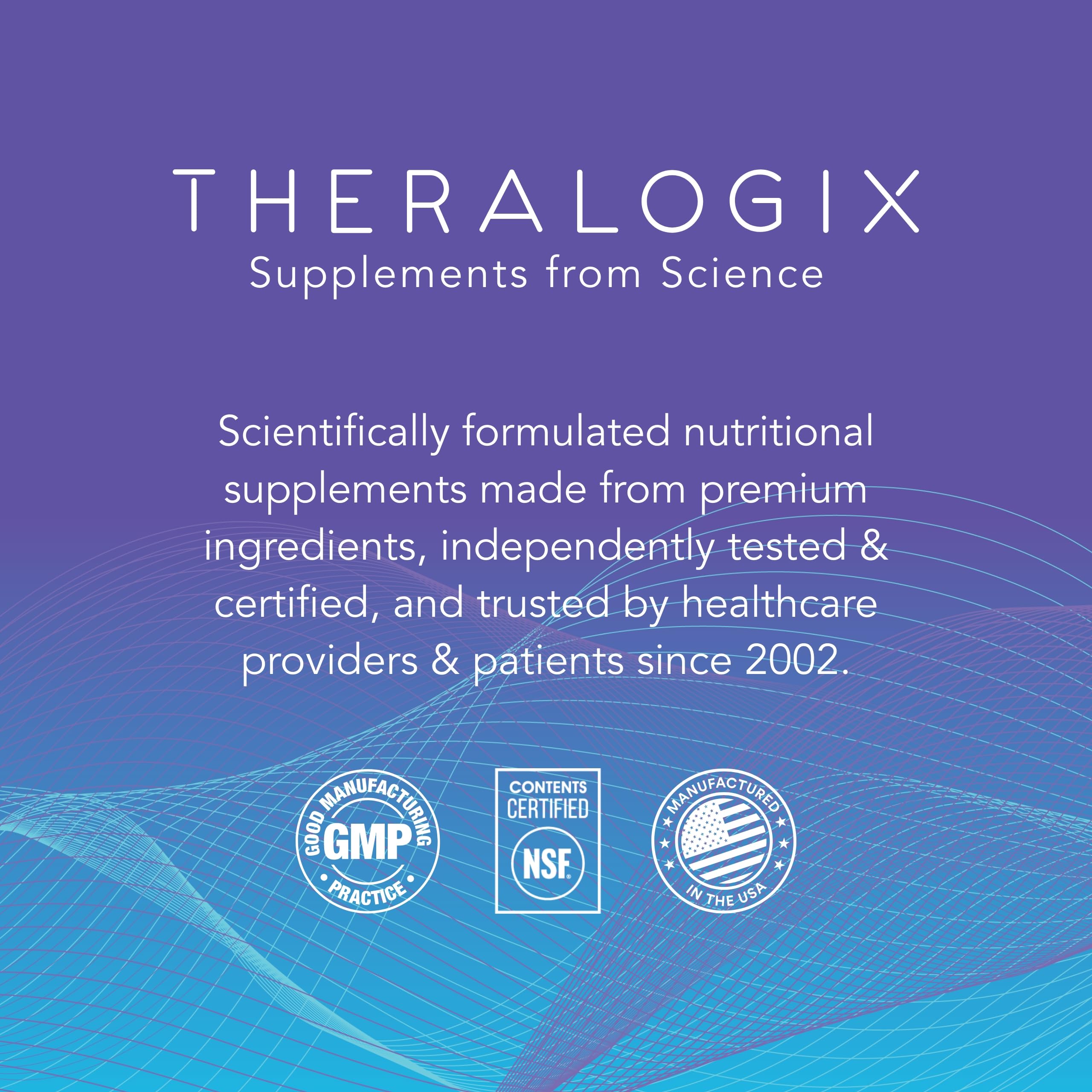 Theralogix Berberine Enhanced Absorption - 90-Day Supply - Made with Berberine Theralogix