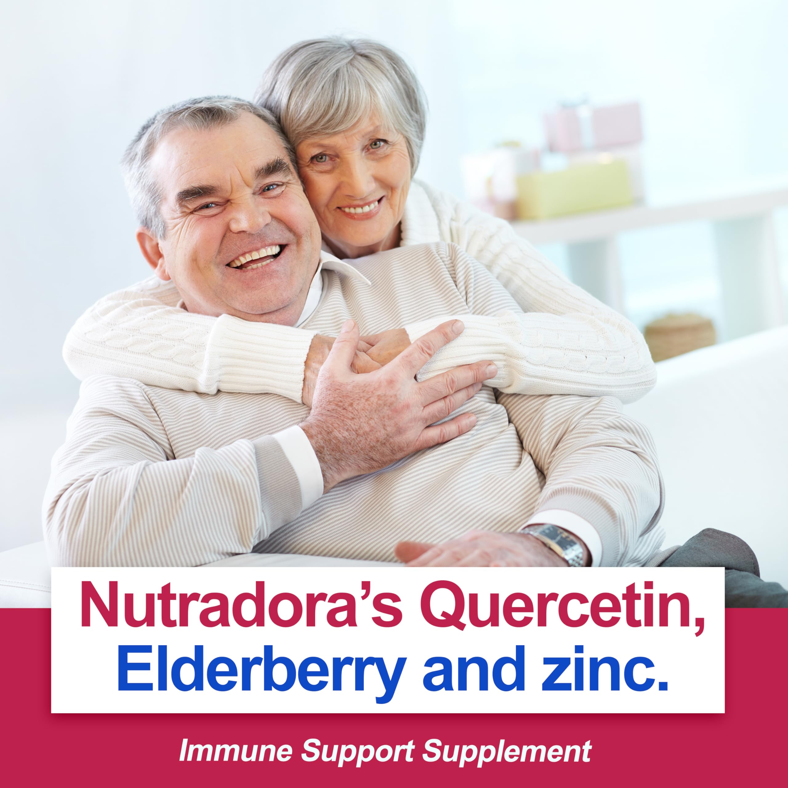 Nutradora Quercetin 1000mg Per Serving Veggie Capsules, Non-GMO