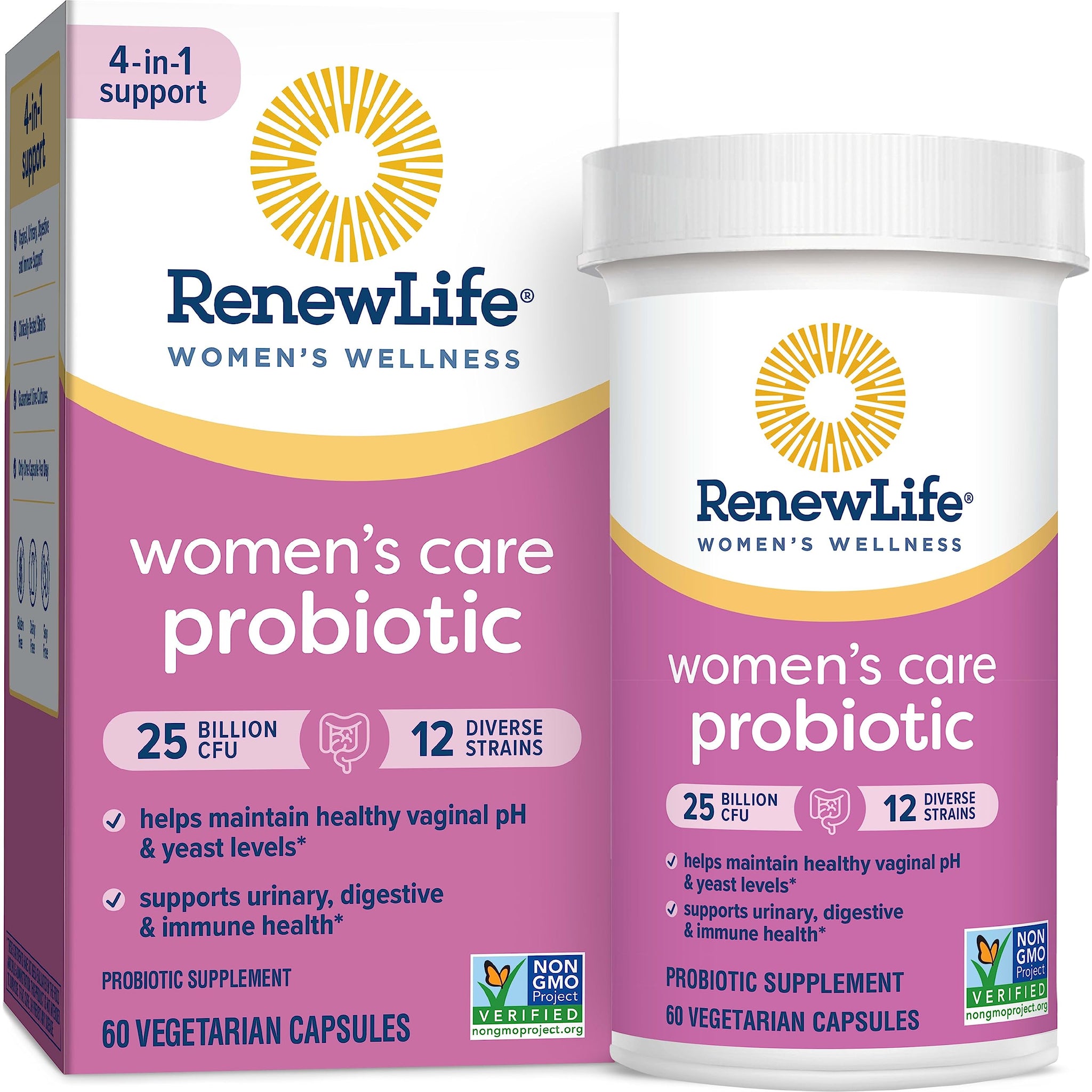 Renew Life Women's Probiotic Capsules, Supports Vaginal