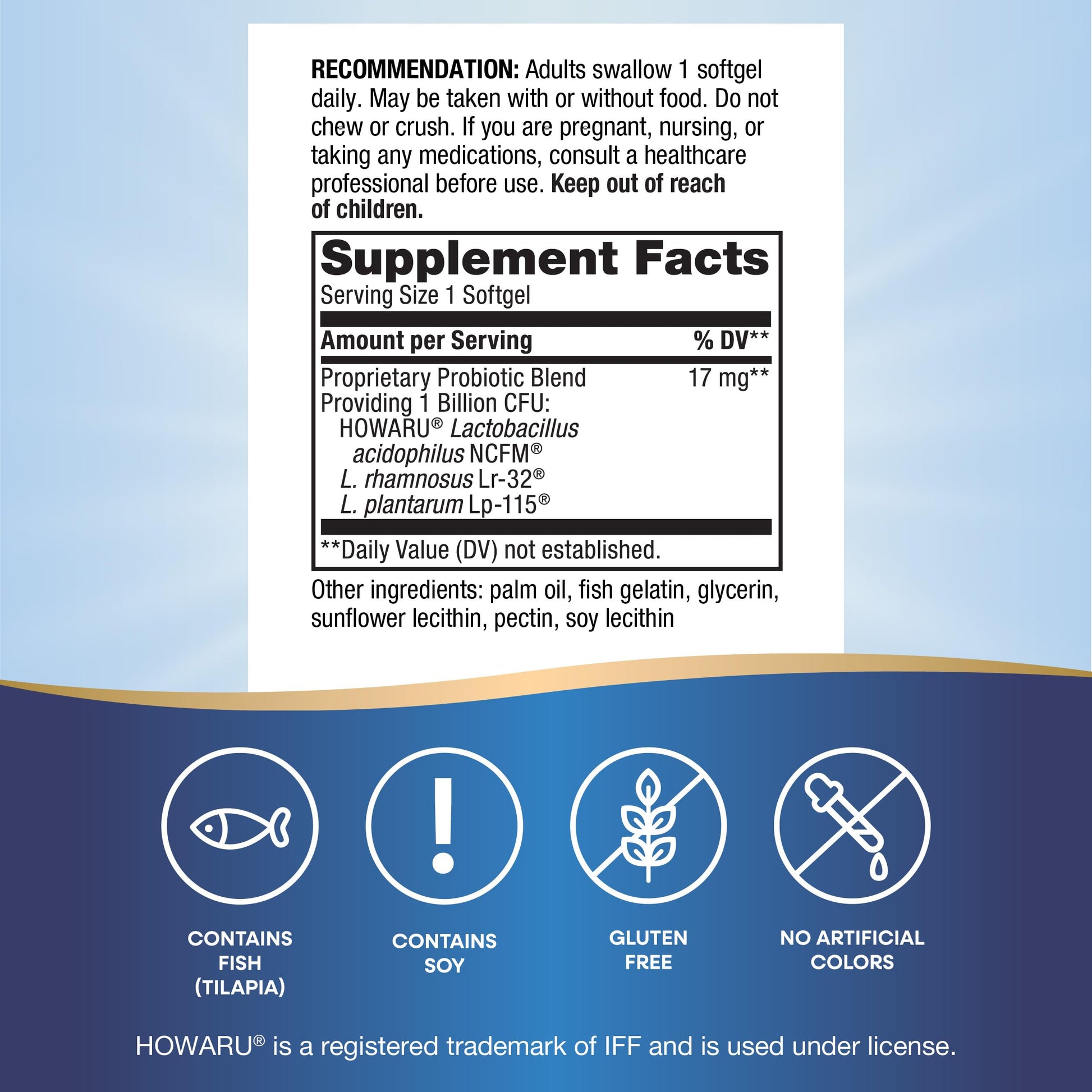 Nature's Way Women's Probiotic Pearls, Supports Vaginal and Digestive Health*, 1 Billion Live Cultures Nature's Way