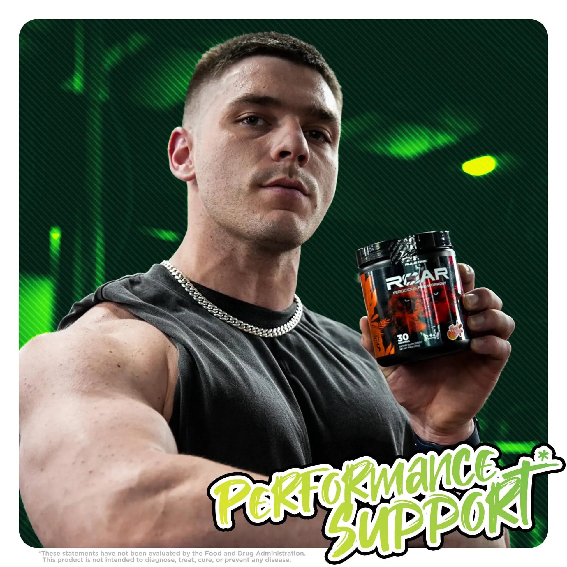 Rule 1 R1 Roar, Lemon Lime - 9.52 oz - Pre-Workout Powder - with Creatine, Beta-Alanine, Citrulline, Electrolytes & Caffeine - 30 Servings