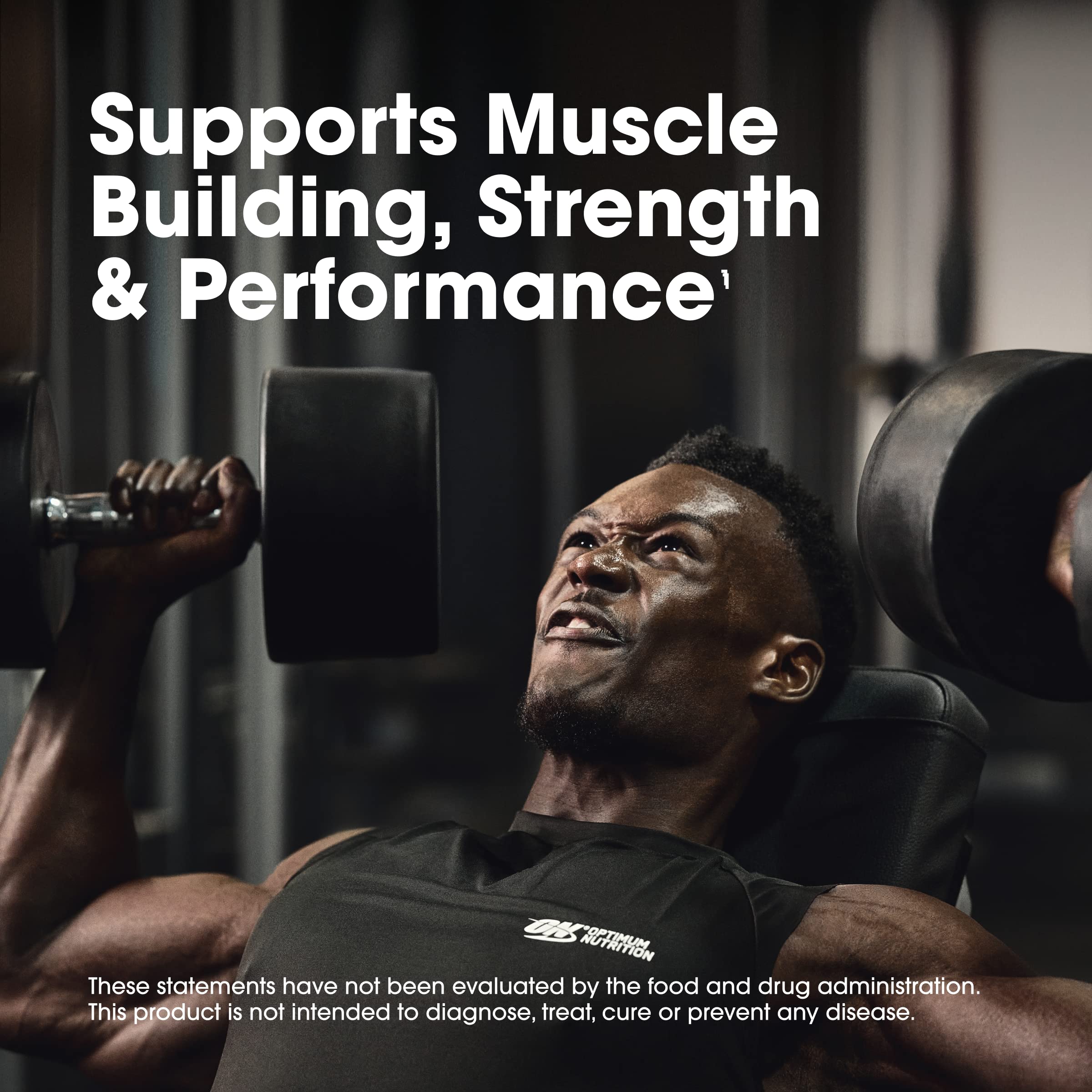 Optimum Nutrition Micronized Creatine Monohydrate Capsules, Keto Friendly Optimum Nutrition