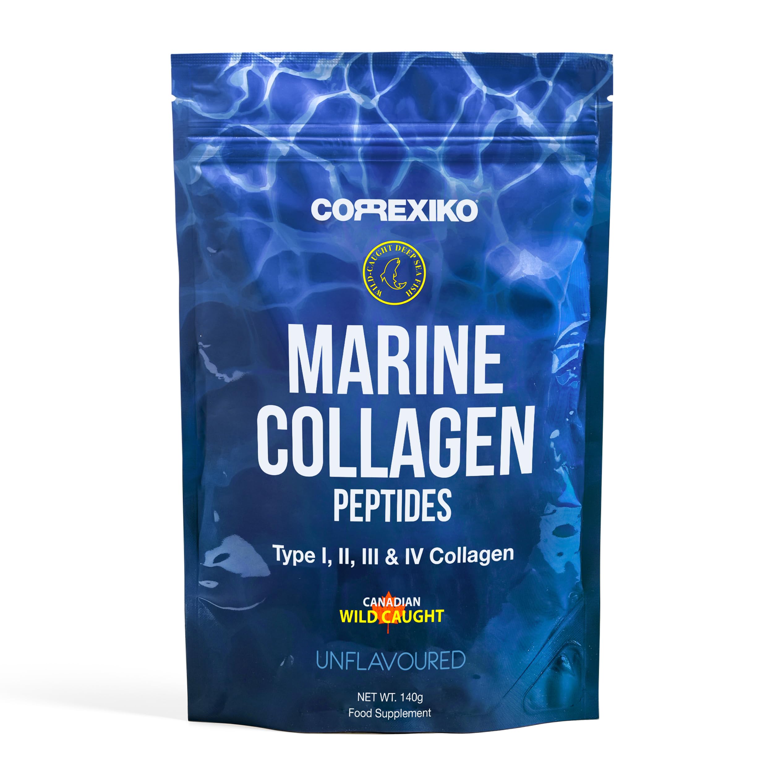 CORREXIKO Premium Marine Collagen Powder - Wild Caught Fish from Canada