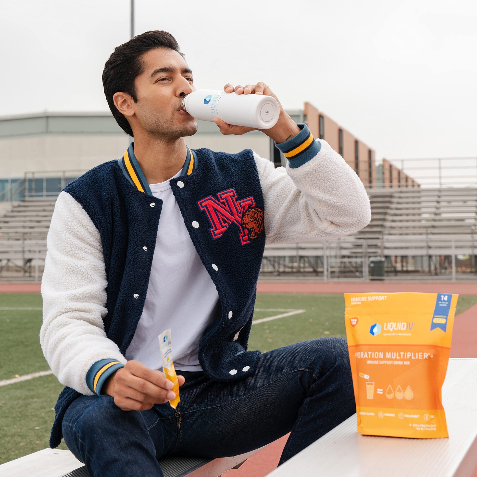 Liquid I.V. Hydration Multiplier + Immune Support - Tangerine - Hydration Powder Liquid I.V.