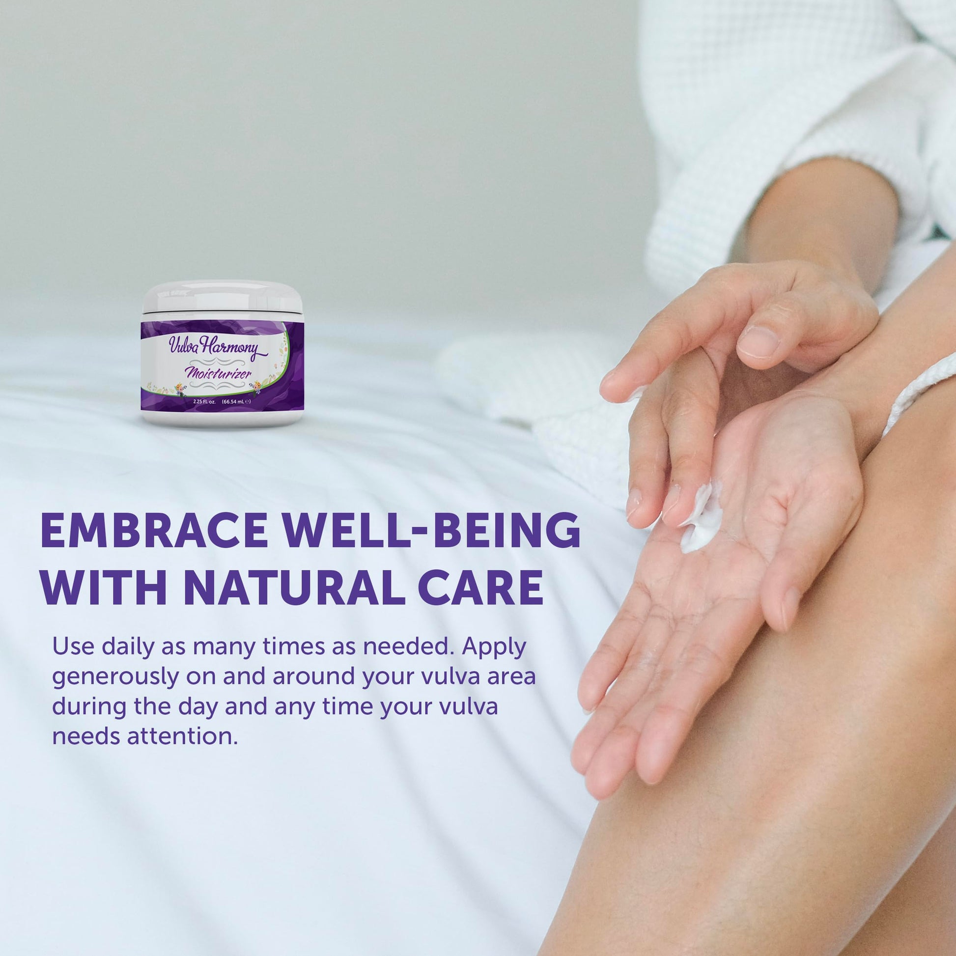 Bloom Krans Vulva Harmony Moisturizer - Vaginal Moisturizer for Women | Dryness, Vaginitis, Itch Relief Bloom Krans