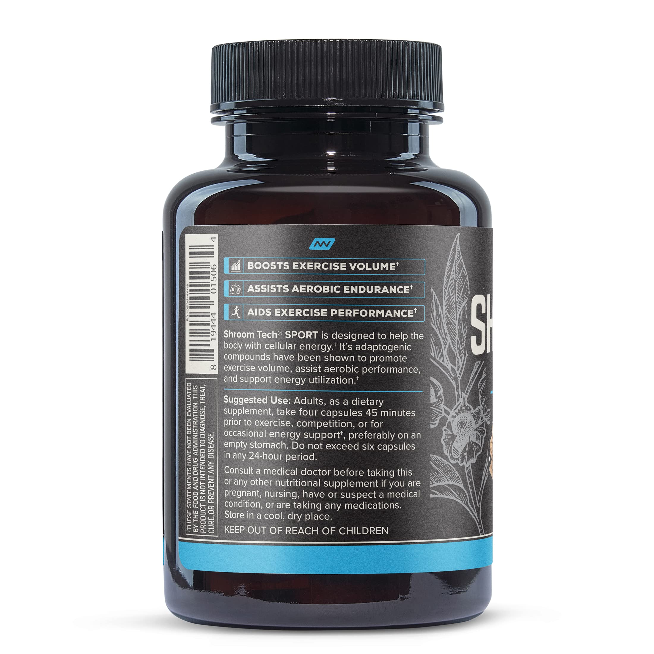 Onnit Shroom Tech SPORT: Clinically Studied Preworkout Supplement with Cordyceps ONNIT
