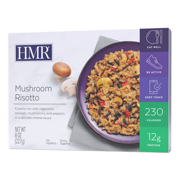 HMR Mushroom Risotto Entrée | Pre-packaged Lunch or Dinner to Support Weight Loss