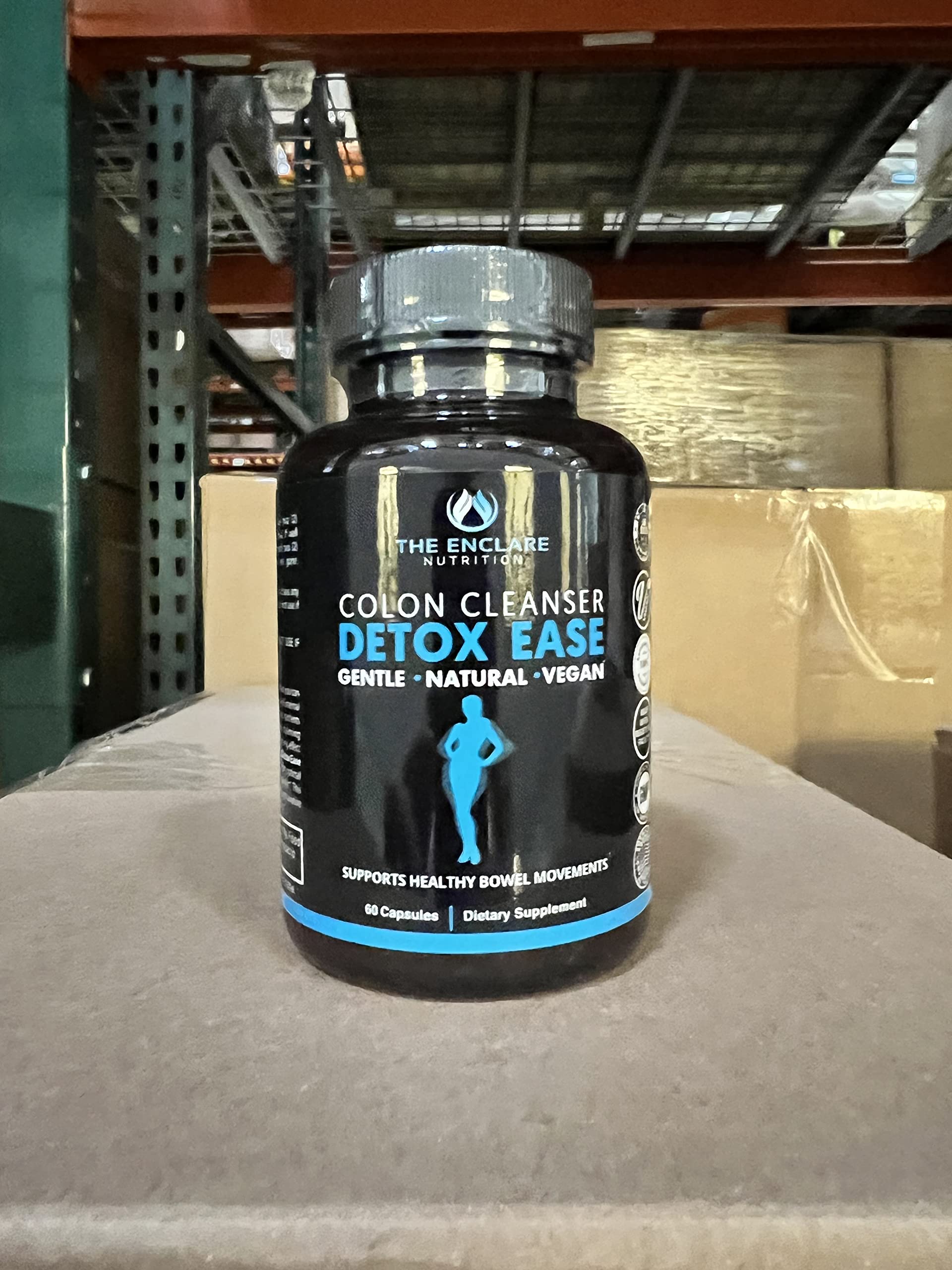 Detox Ease, Colon Cleanse Detox, Healthy Bowel Movements, Digestive Health, Urinary Tract THE ENCLARE NUTRITION