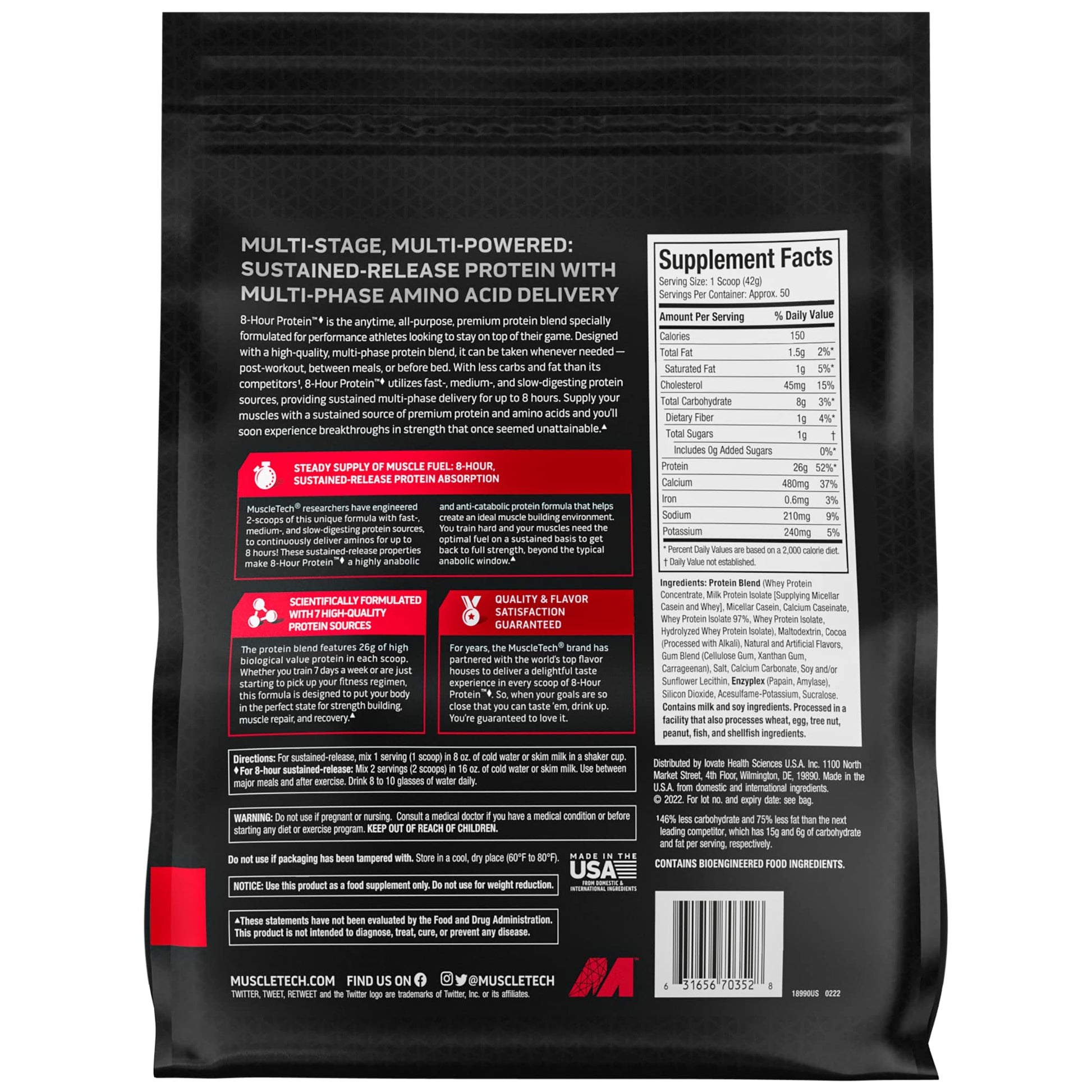 Muscletech Whey Protein Powder Phase8 Protein Powder & Quest Nutrition Cookies Muscletech