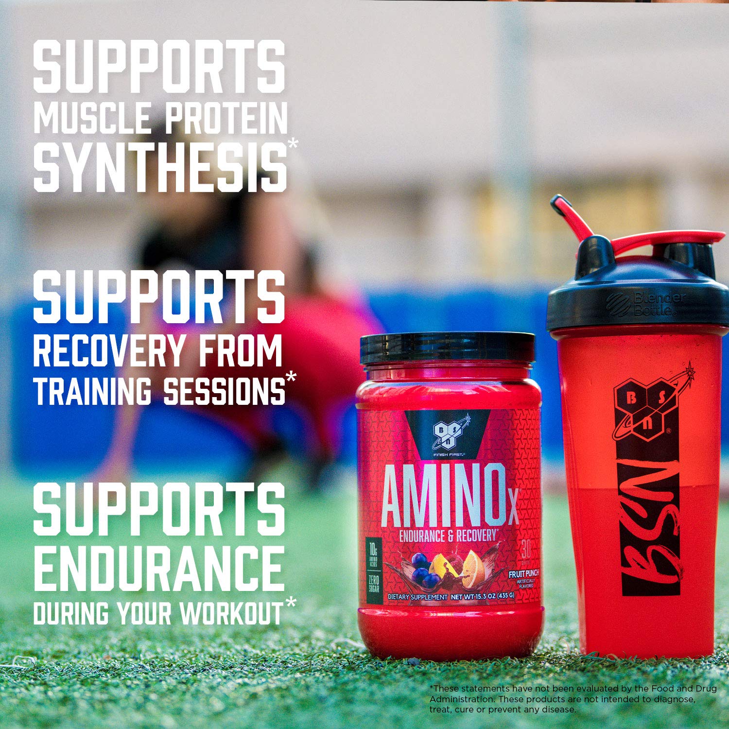 BSN Amino X Muscle Recovery & Endurance Powder with BCAAs, Intra Workout Support BSN