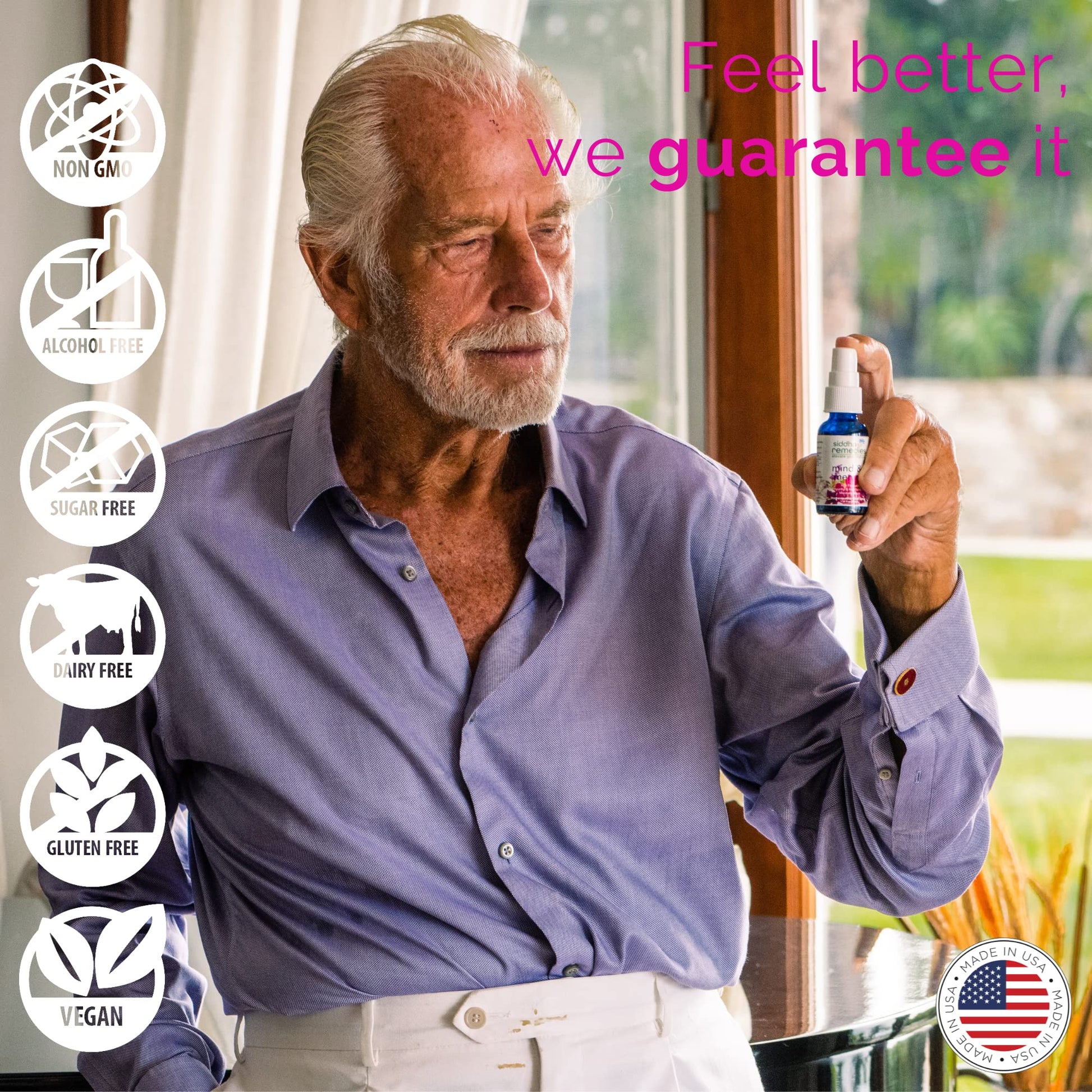 Siddha Remedies Mind & Memory Spray for Apathy, Indifference & Low Focus Siddha