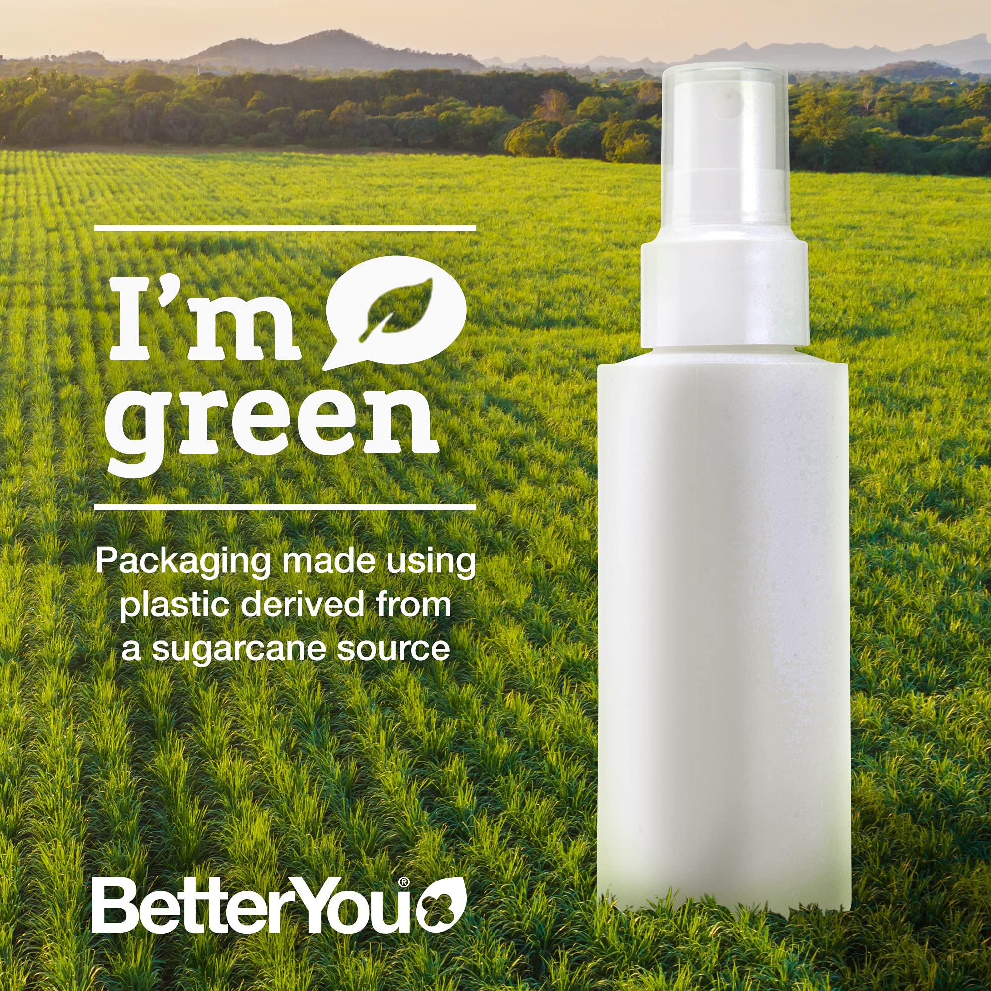 BetterYou Magnesium Sleep Body Spray, Made with Zechstein Magnesium Chloride BetterYou