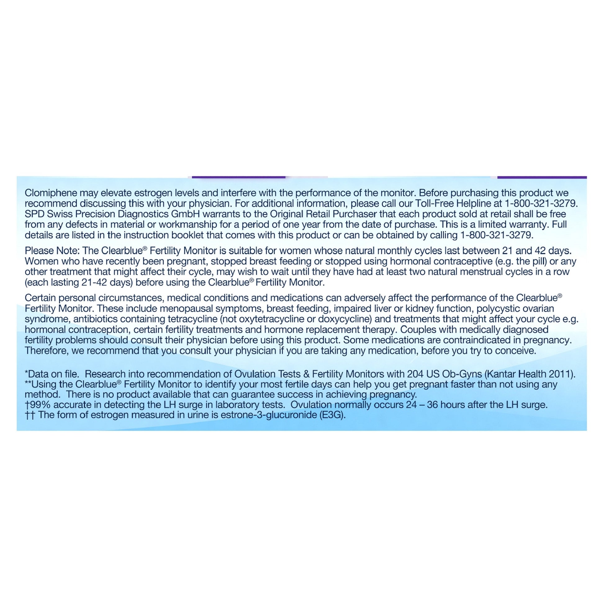 Clearblue Fertility Monitor, Touch Screen, 1 Count Clearblue