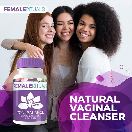 FEMALE RITUALS - Vaginal Moisturizer Boric Acid Suppositories for PH Balance - Bad Odors