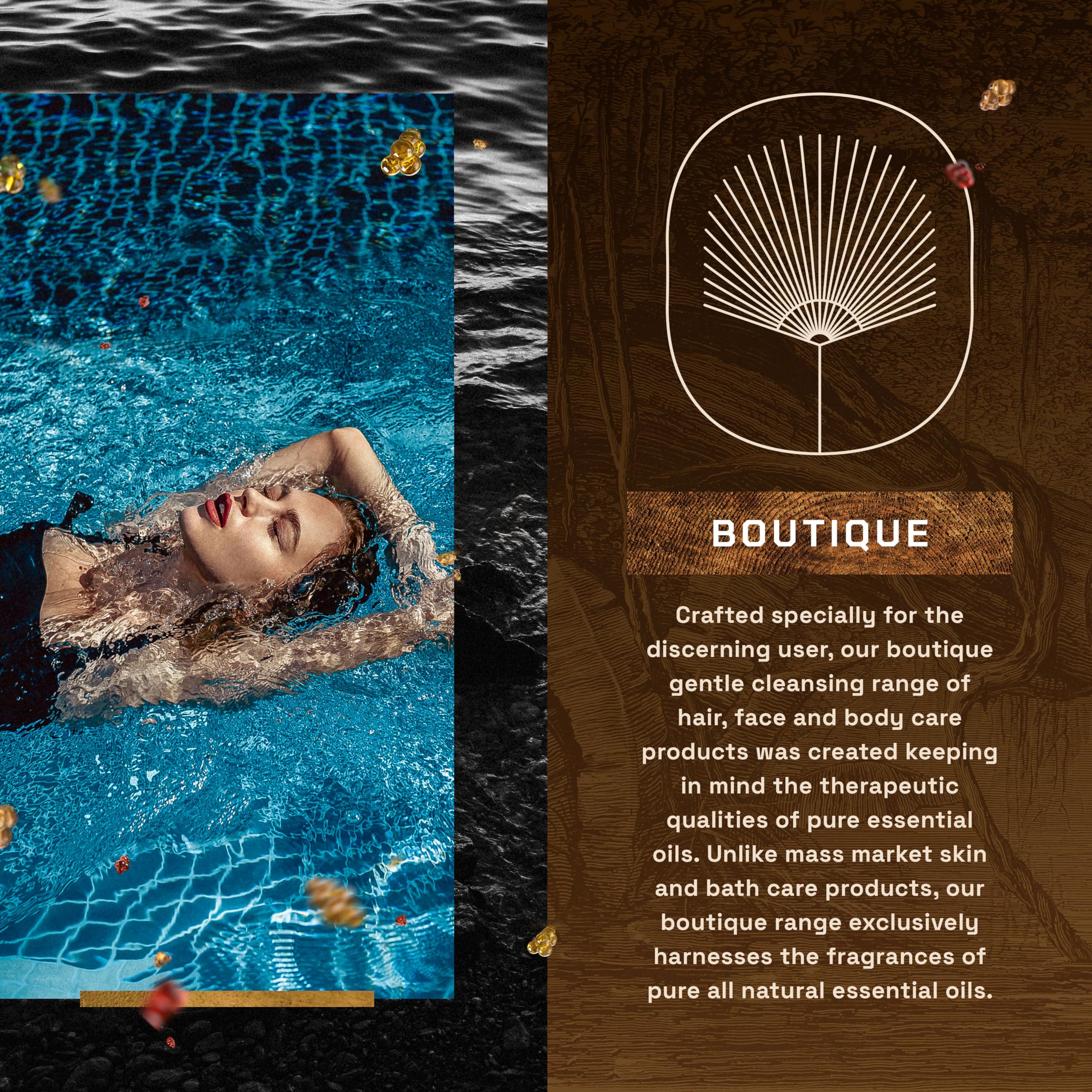 ETHERVA EARTH Body Wash for Men & Women | Patchouli, Vetiver, Incense, Virgin Coconut Oil ETHERVA