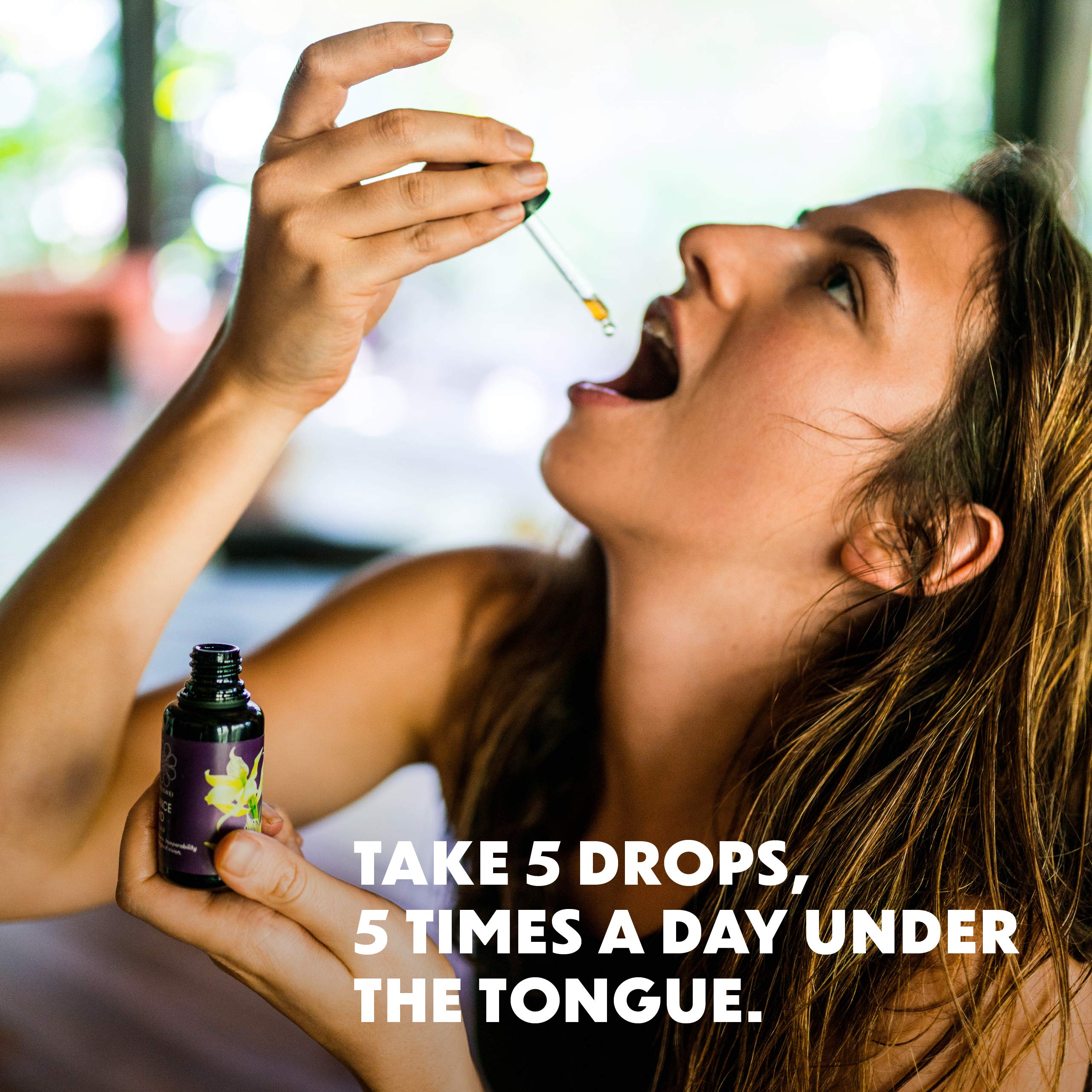 LOTUSWEI Inspired Action Flower Essence Elixir – Enhance Focus, Concentration, Mental Clarity & Creativity – Flower Remedy Supplement LOTUSWEI