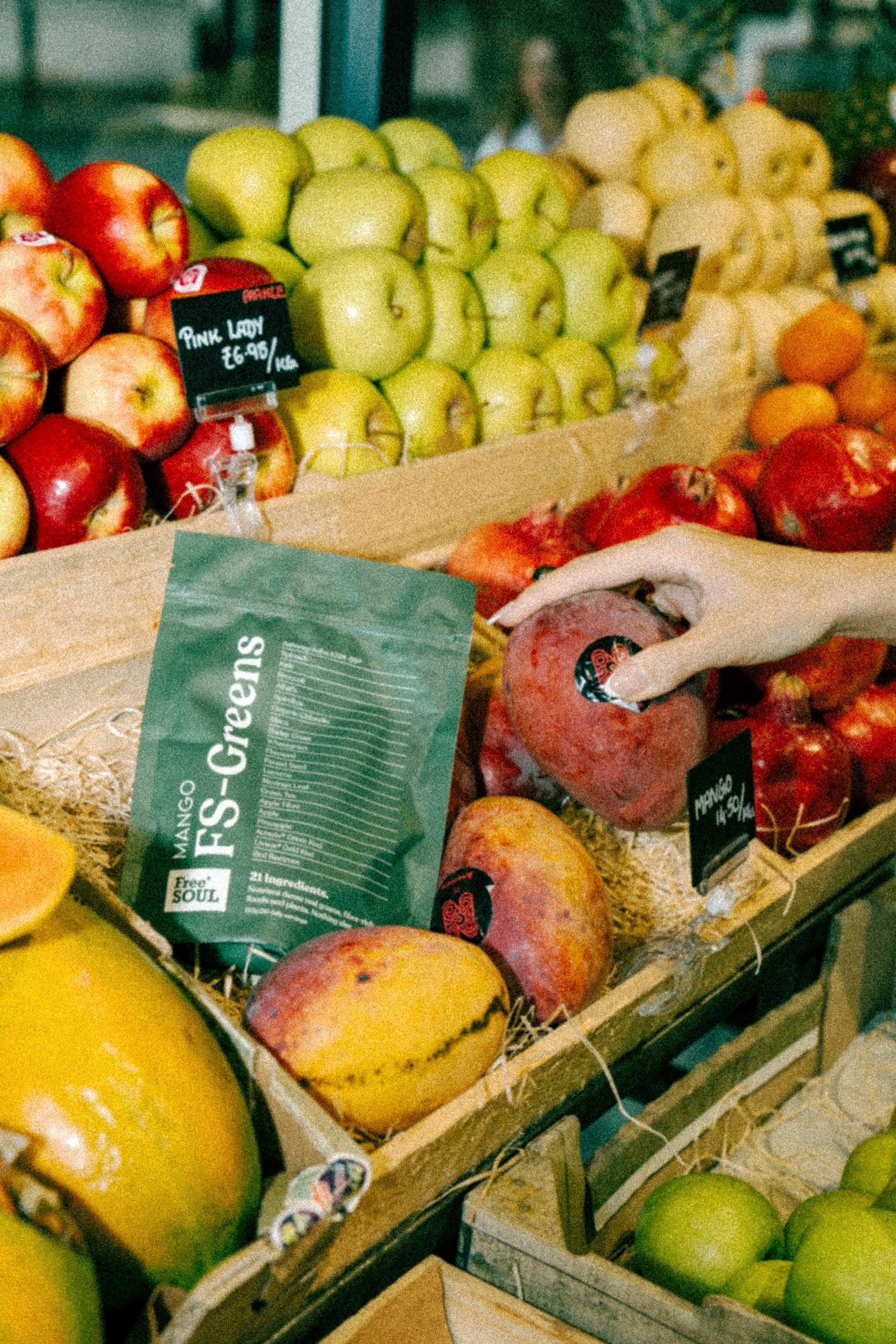 FS-Greens | 21 Advanced Greens, Superfoods, and Adaptogens Including KSM-66 Free Soul