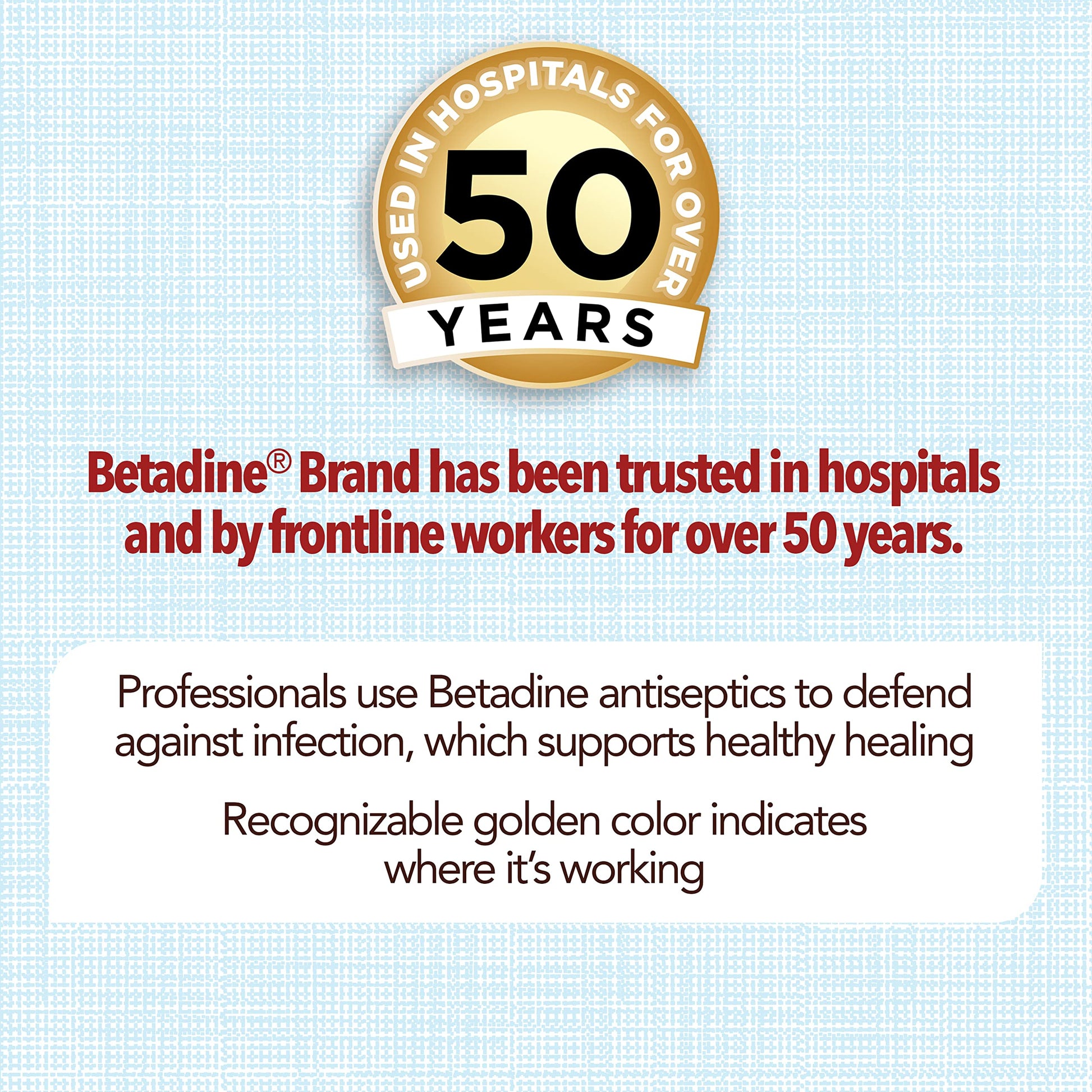 Betadine Antiseptic Liquid First Aid Solution, Povidone-iodine 10%, Infection Betadine