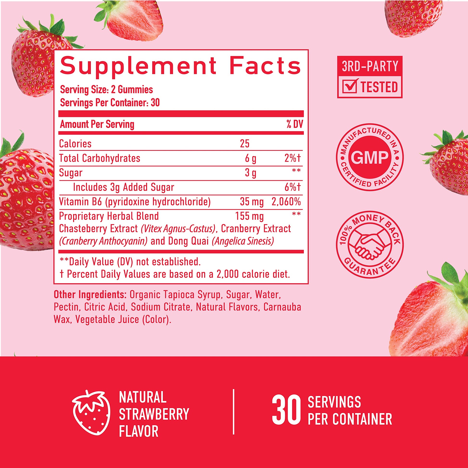 PMS Relief Gummies | Hormone Balance & Period Support Vitamins for Women | Vegan Gummy SMNutrition