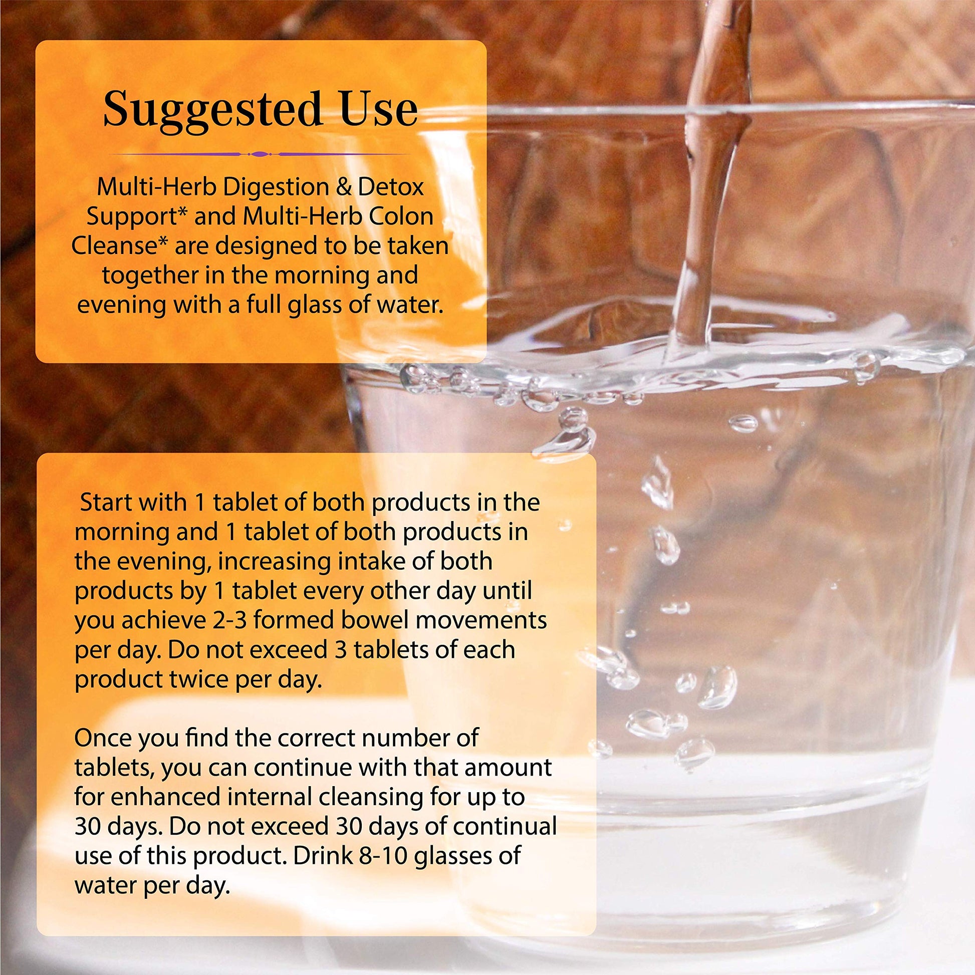 Nature's Secret Ultimate Cleanse 2-Part Total Body Detoxification & Elimination Supports Nature's Secret