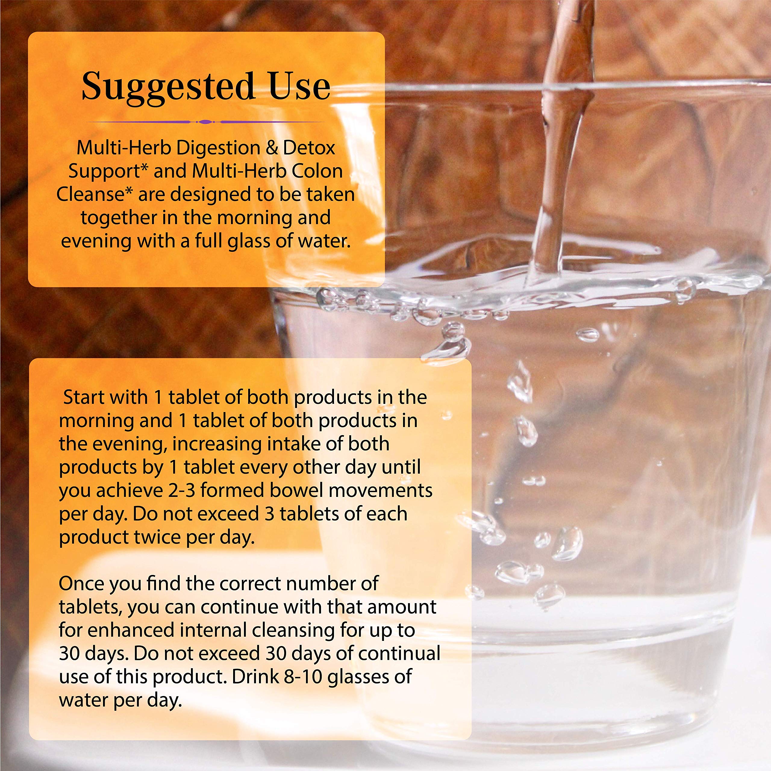 Nature's Secret Ultimate Cleanse 2-Part Total Body Detoxification & Elimination Supports Nature's Secret