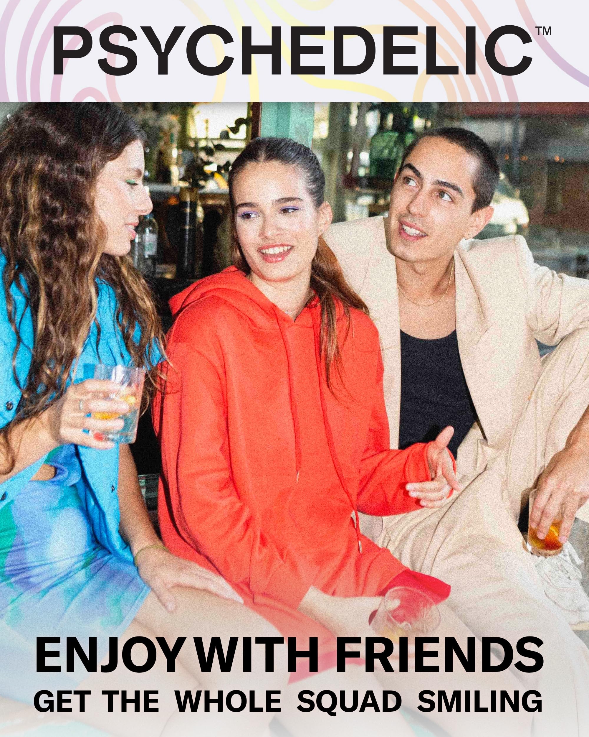 Good Mood Mix - Watermelon - Powder Packets - Calming Kava Drink Mix - Easy Open Psychedelic Water