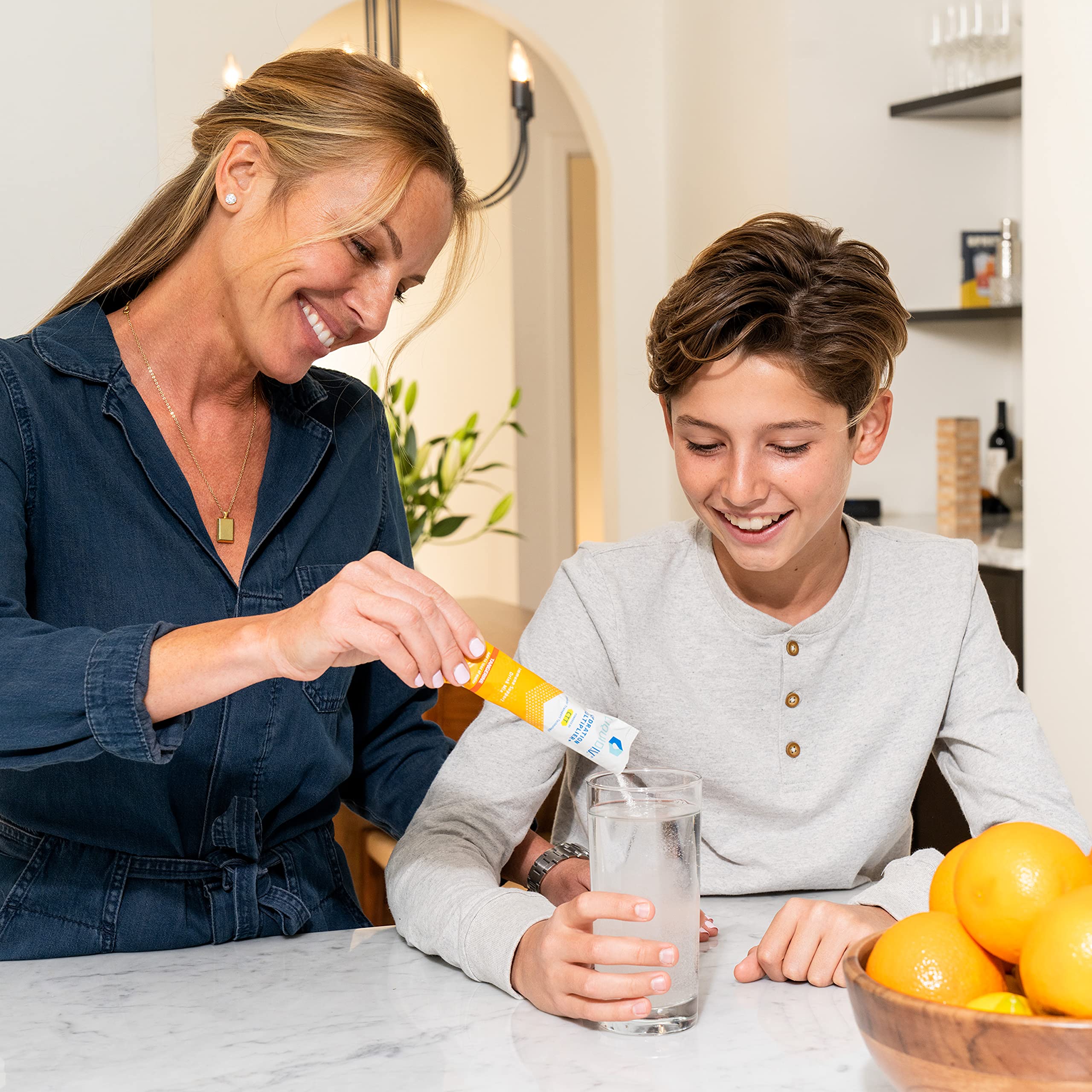 Liquid I.V. Hydration Multiplier + Immune Support - Tangerine - Hydration Powder Packets Liquid I.V.