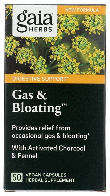 Gaia Herbs Gas & Bloating - Provides Relief from Occasional Gas and Bloating