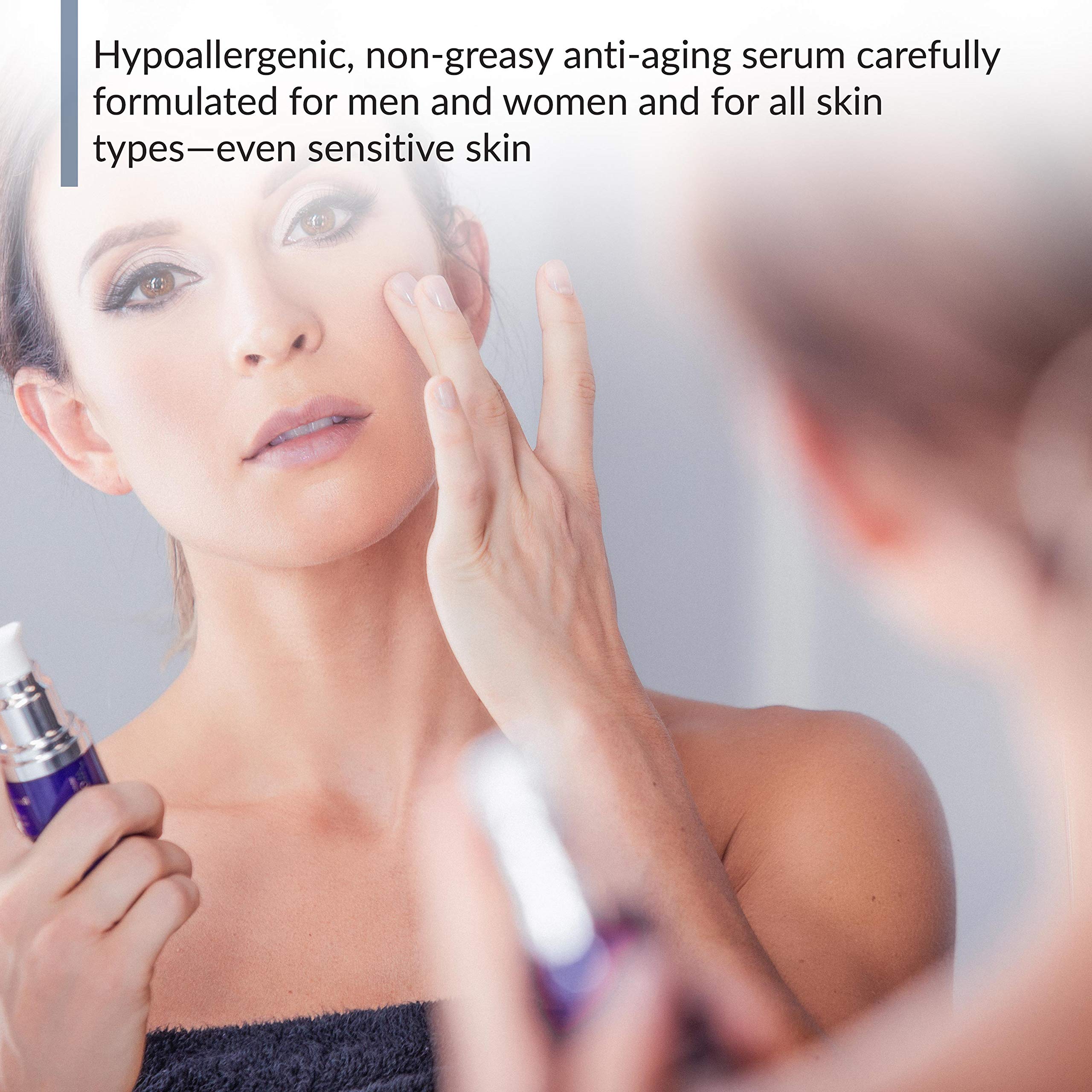 BioTrust Ageless Glow Anti Aging Moisturizer, Skin Brightening Serum with Vitamin C BioTrust