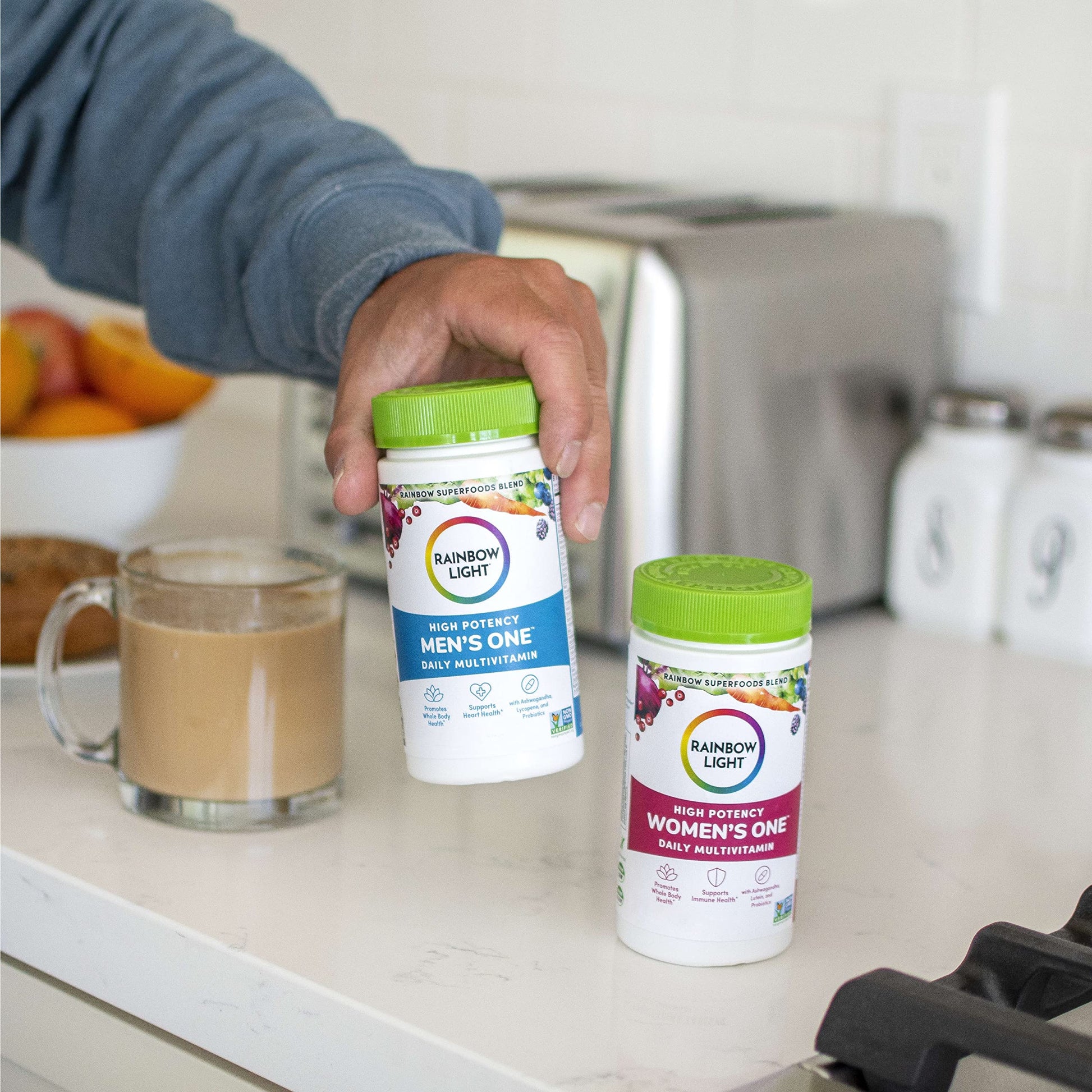 Rainbow Light Multivitamin for Women, Vitamin C, D & Zinc, Probiotics, Women’s One Rainbow Light