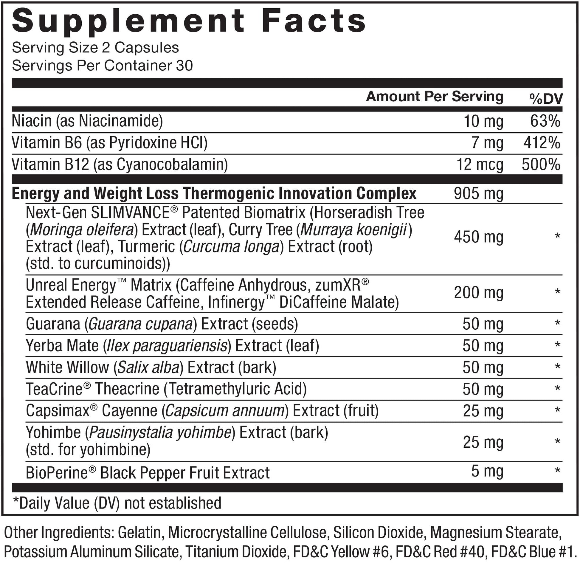 FORCE FACTOR LeanFire with Next-Gen SLIMVANCE Advanced Thermogenic Fat Burner Force Factor
