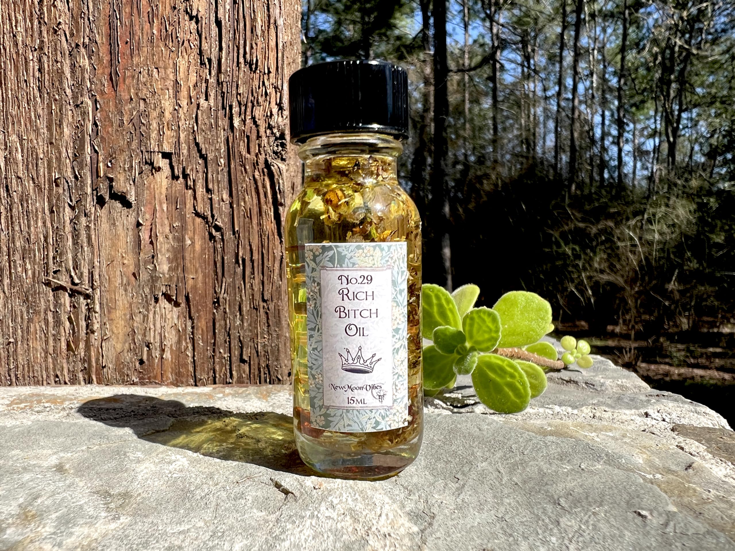 Rich Bitch Oil by New Moon Vibes - Attract Luxury Lavish Lifestyle Abundance Success Wealth THE TUTU FAIRY