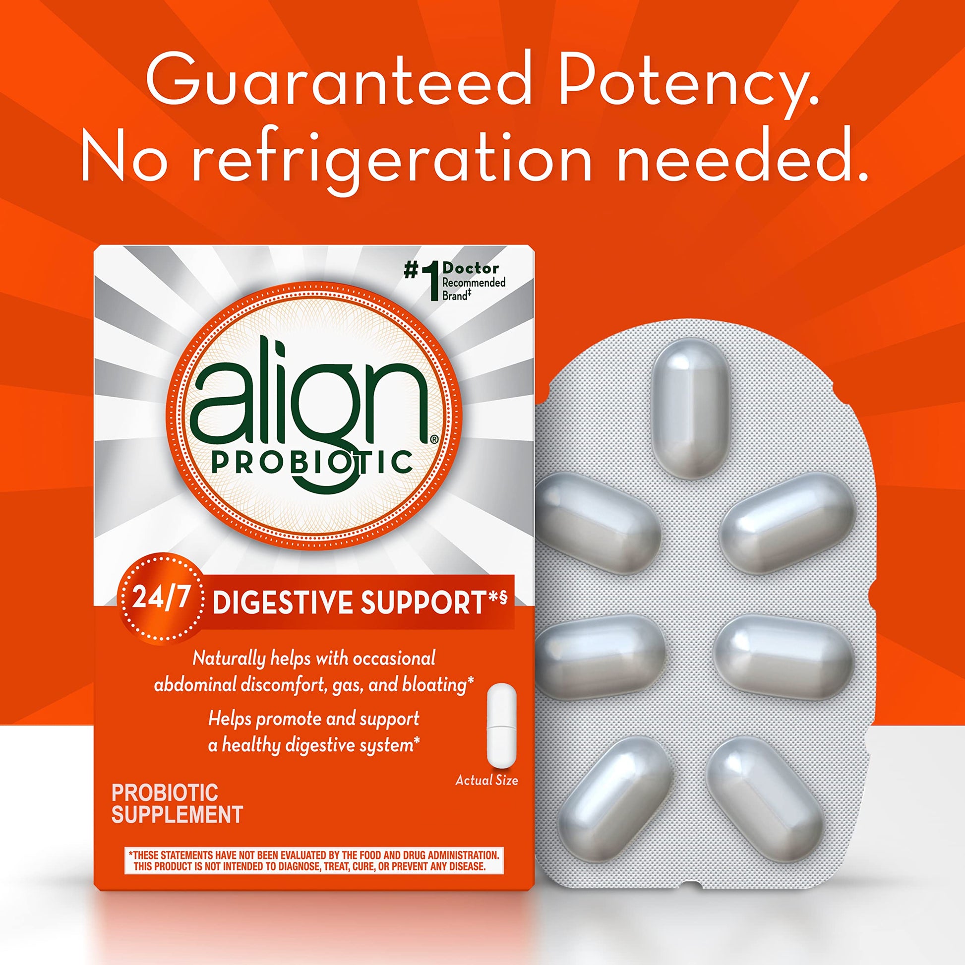 Align Probiotic, Probiotics for Women and Men, Daily Probiotic Supplement for Digestive Align