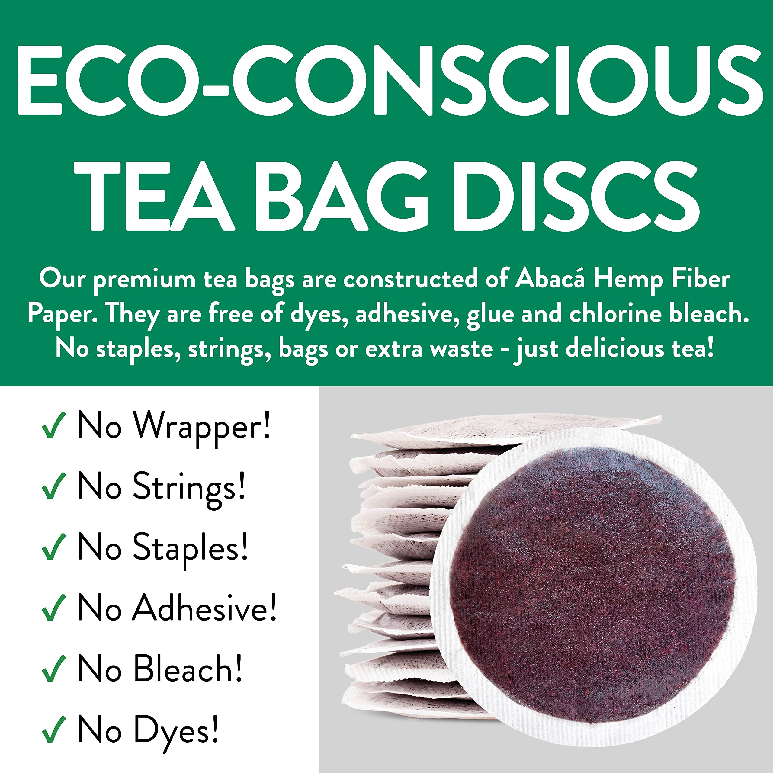 FGO Organic Hibiscus Tea, Eco-Conscious Tea Bags, 100 Count, Packaging May Vary FGO