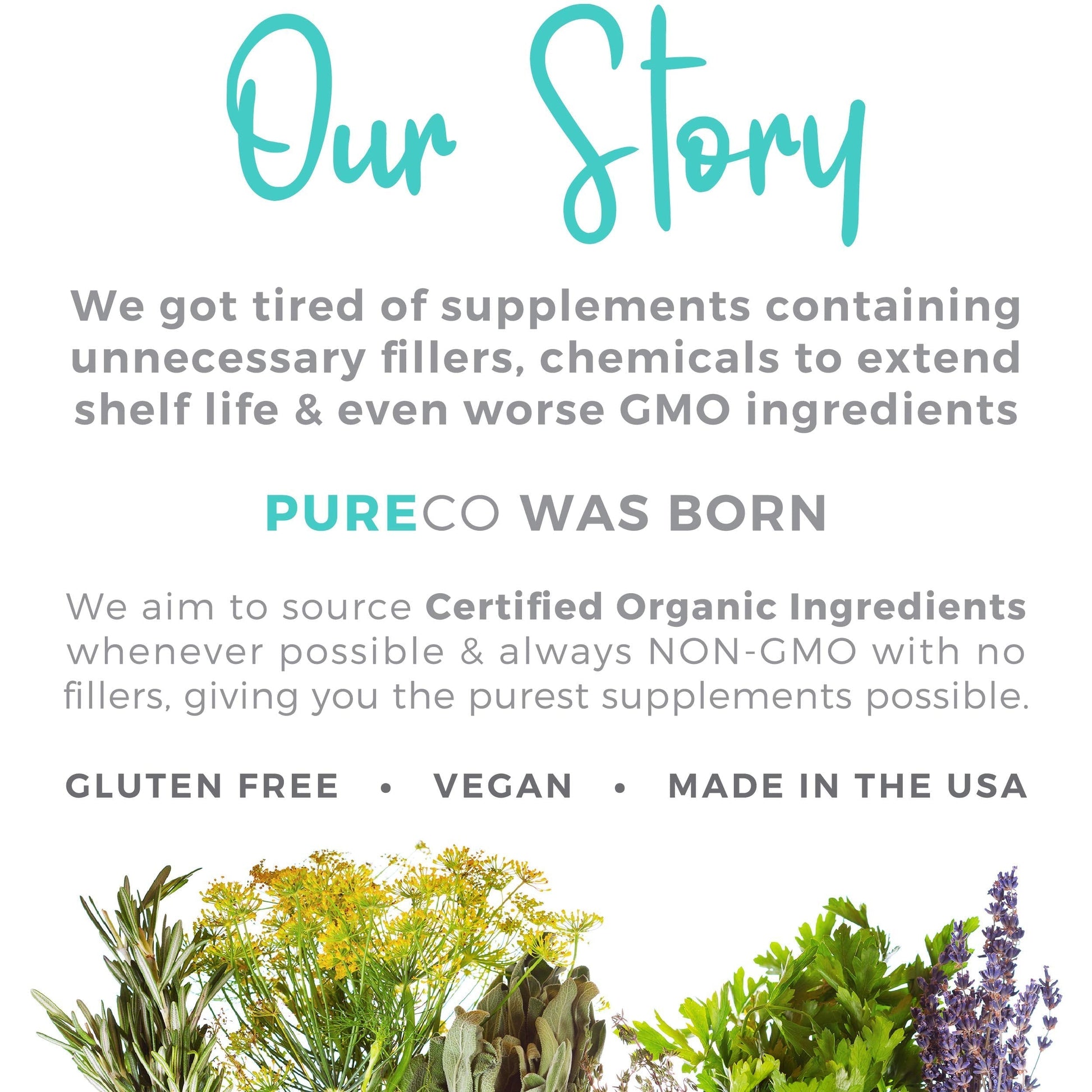 USDA Organic Turmeric Curcumin with Black Pepper and Ginger (2 Month Supply) PURE CO