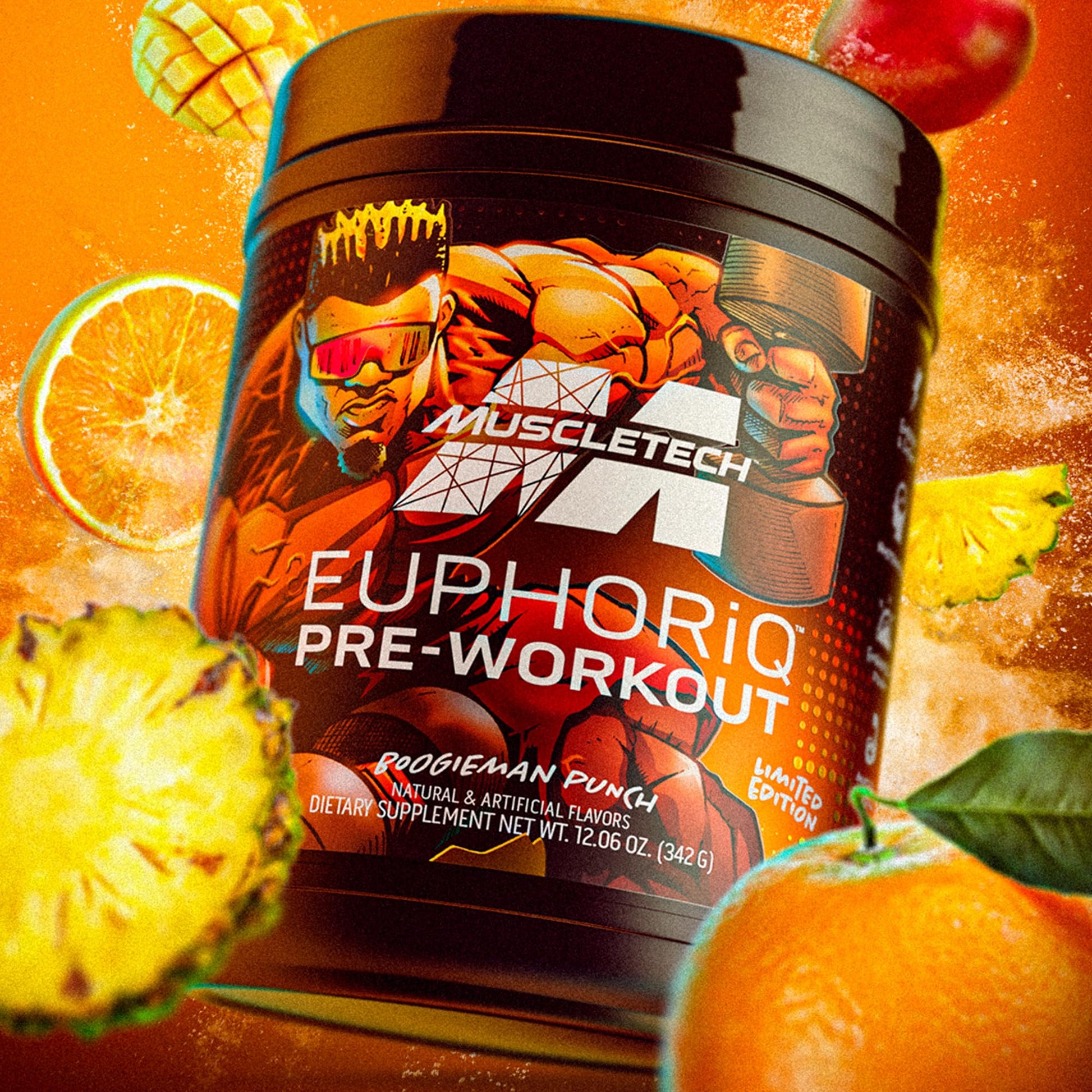 MuscleTech Pre Workout Powder EuphoriQ PreWorkout Smart Pre Workout Powder MuscleTech