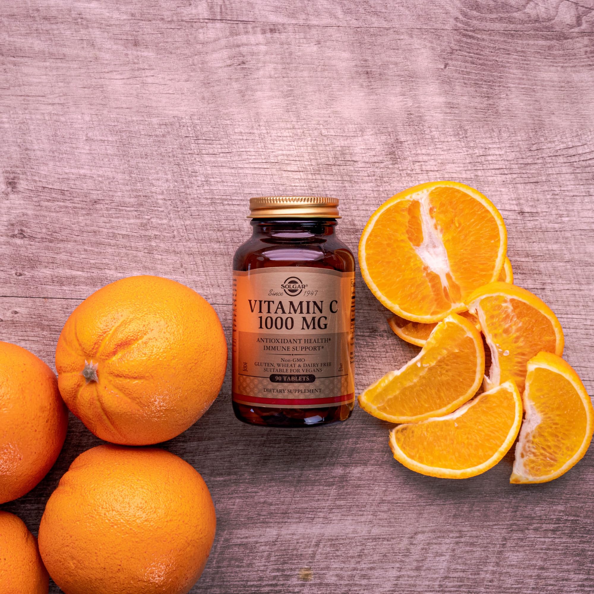 Solgar Vitamin C 1000mg - Healthy Immune System - Helps Fight Free Radicals - Vegan SOLGAR