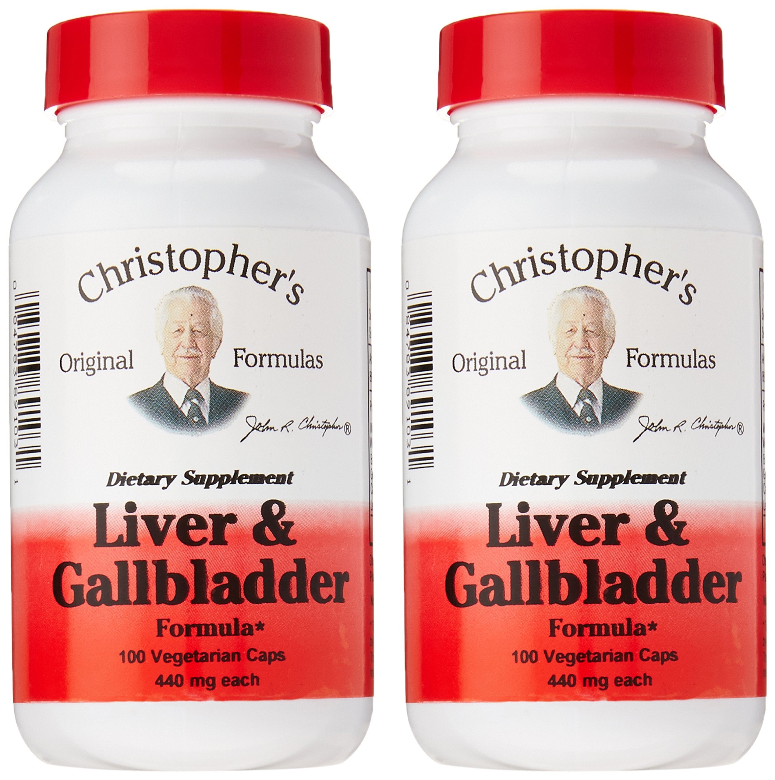 Dr. Christopher's Original Formulas Liver and Gall Bladder Formula Capsules, 100 Count Dr. Christopher's